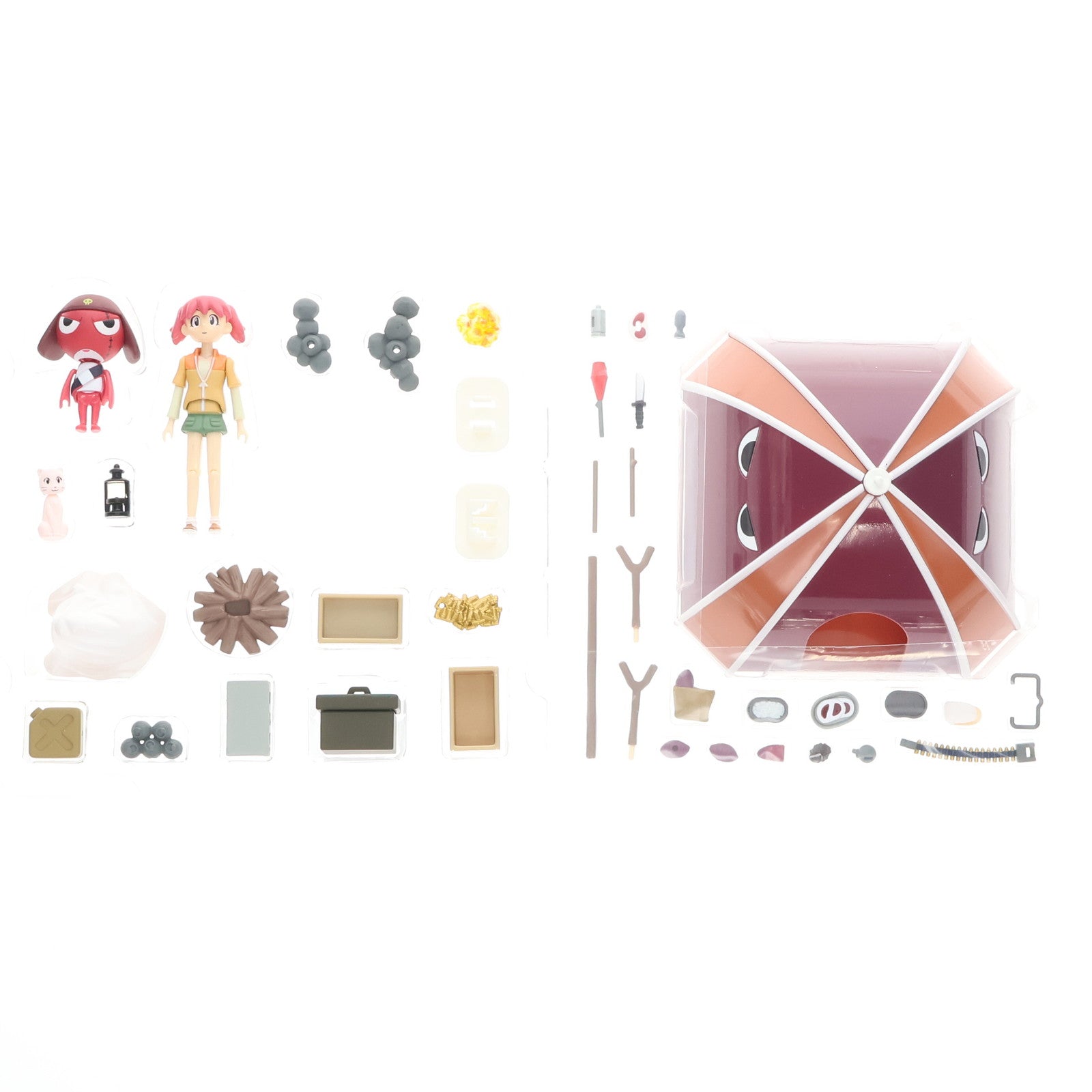 【中古即納】[FIG] HOUSE SERIES Chibic ギロロ野営テント ケロロ軍曹 完成品 フィギュア バンダイ(20060812)