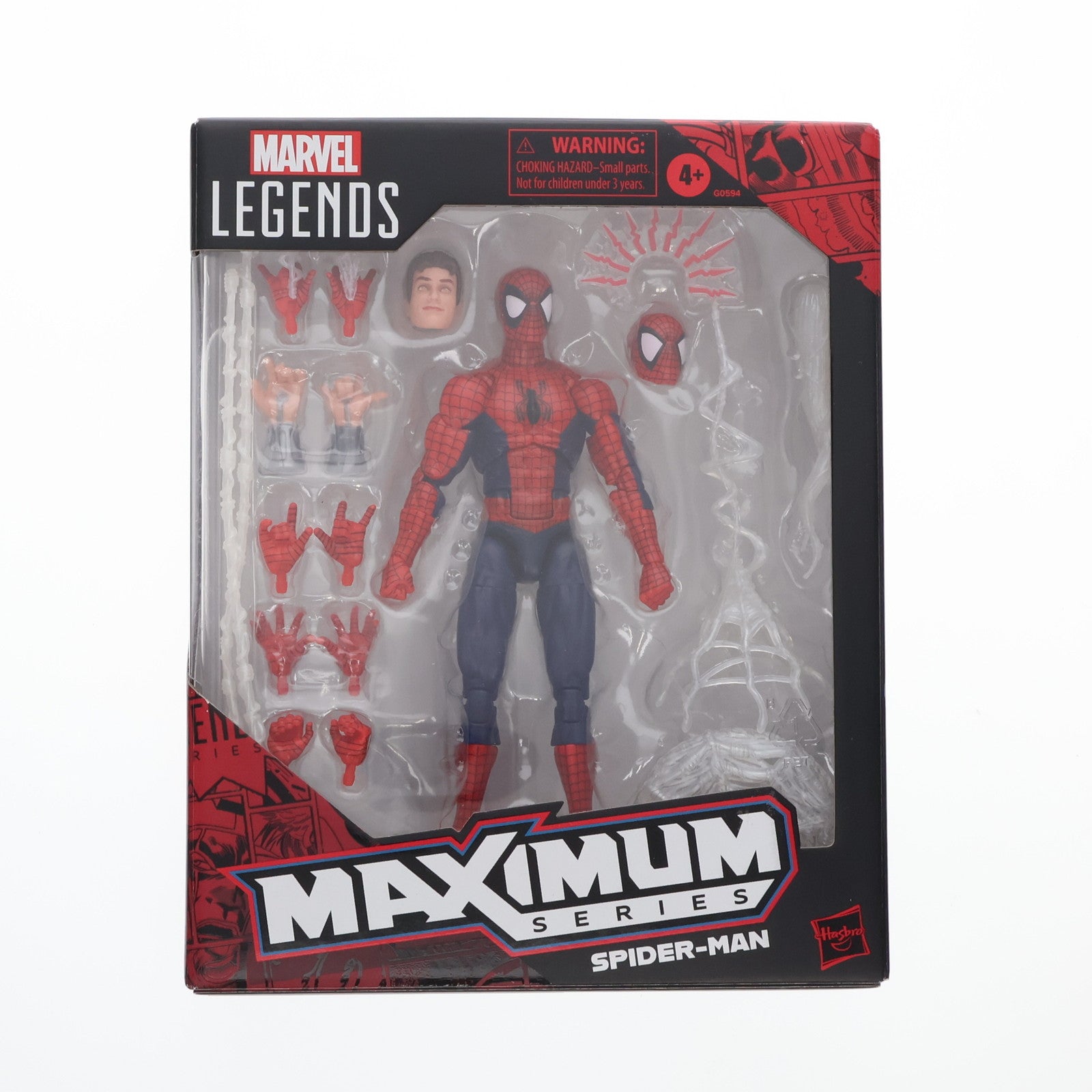【中古即納】[FIG] マーベル・レジェンドMAXIMUM(マキシマム) スパイダーマン[コミック] 完成品 6インチ・アクションフィギュア(海外流通版) ハズブロ(20250411)