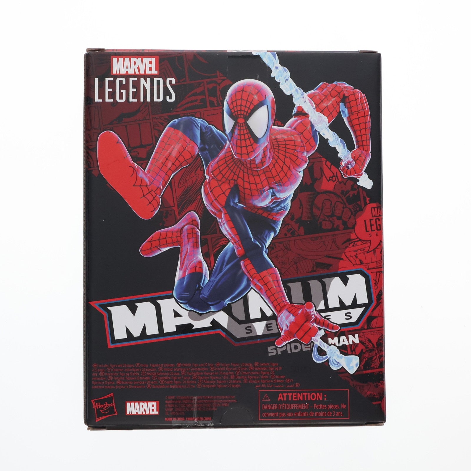【中古即納】[FIG] マーベル・レジェンドMAXIMUM(マキシマム) スパイダーマン[コミック] 完成品 6インチ・アクションフィギュア(海外流通版) ハズブロ(20250411)