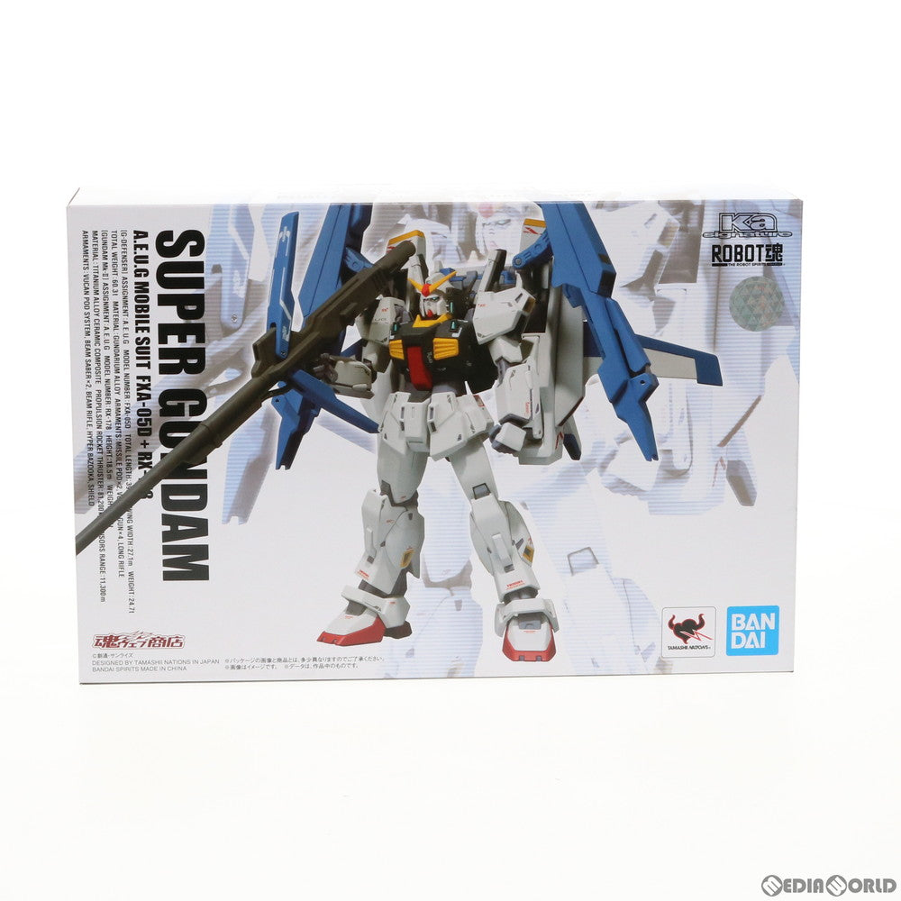 【中古即納】[FIG] 魂ウェブ商店限定 ROBOT魂(Ka signature)(SIDE MS) スーパーガンダム 機動戦士Zガンダム 完成品 可動フィギュア バンダイスピリッツ(20191031)