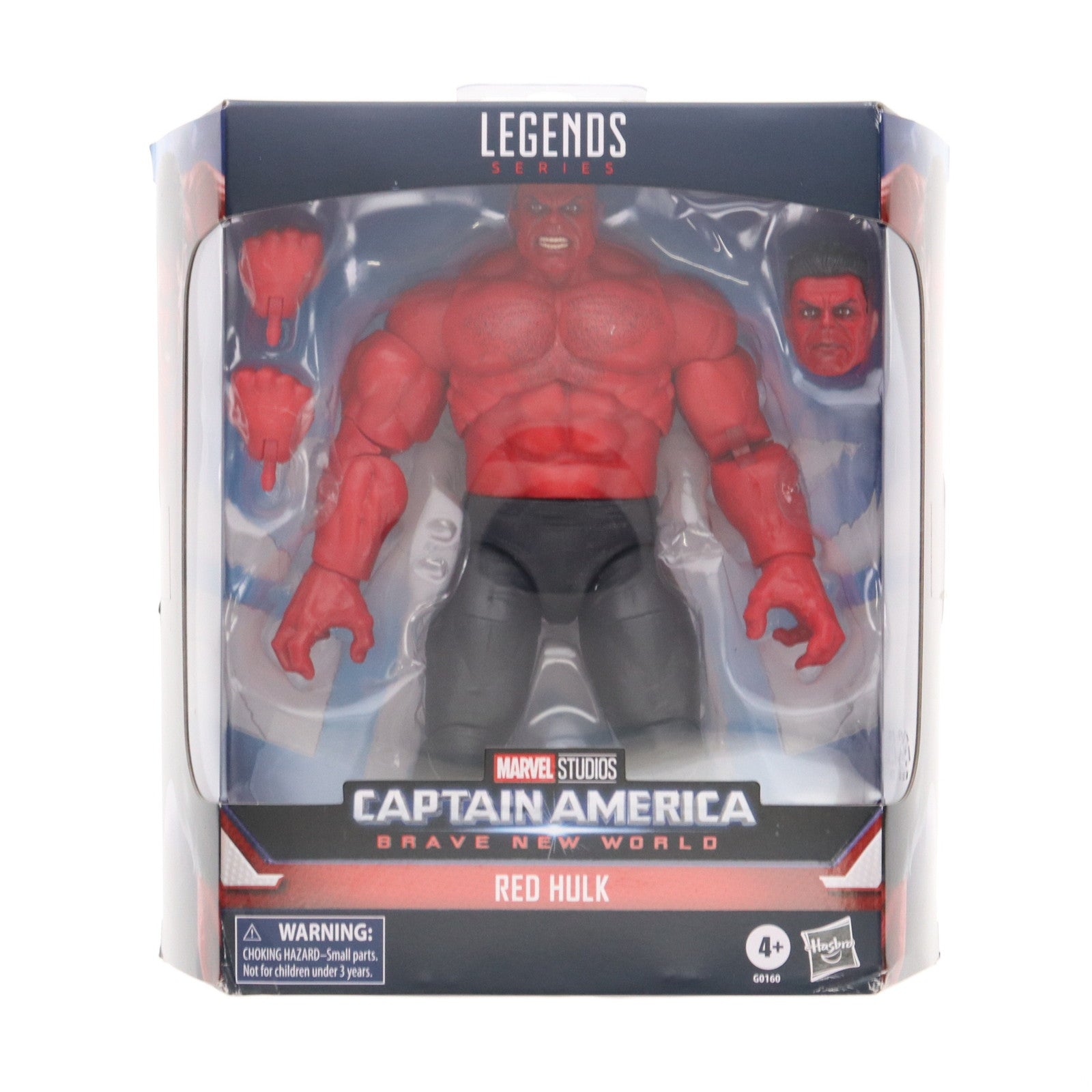 【中古即納】[FIG] マーベル・レジェンド MCUシリーズ レッドハルク[映画『キャプテン・アメリカ:ブレイブ・ニュー・ワールド』] 完成品 6インチ・アクションフィギュア(海外流通版) ハズブロ(20250131)