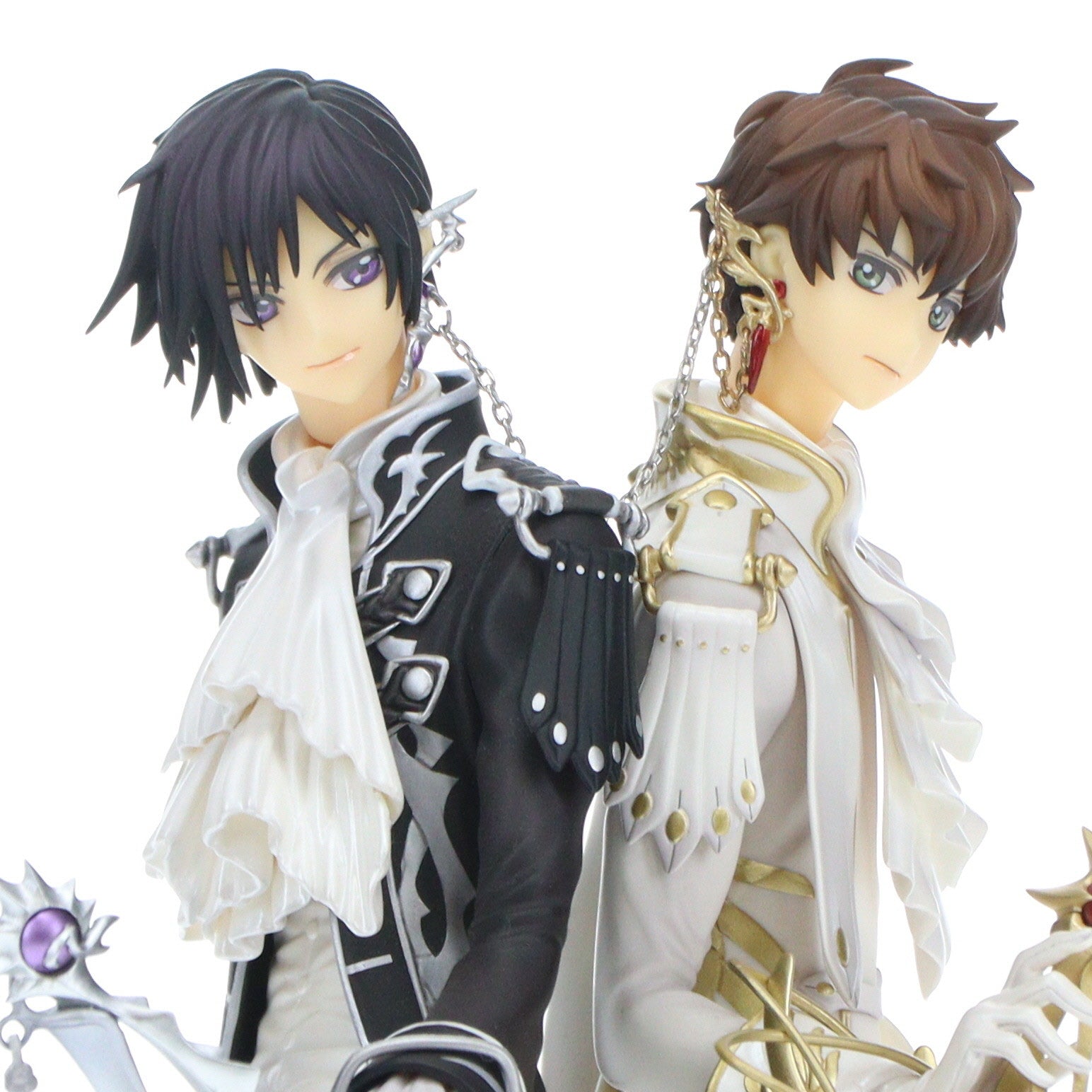 【中古即納】[FIG] G.E.M.シリーズ CLAMP works in ルルーシュ&スザク コードギアス反逆のルルーシュR2 完成品 フィギュア メガトレショップ&アニメイト&オンラインショップ限定 メガハウス(20180331)