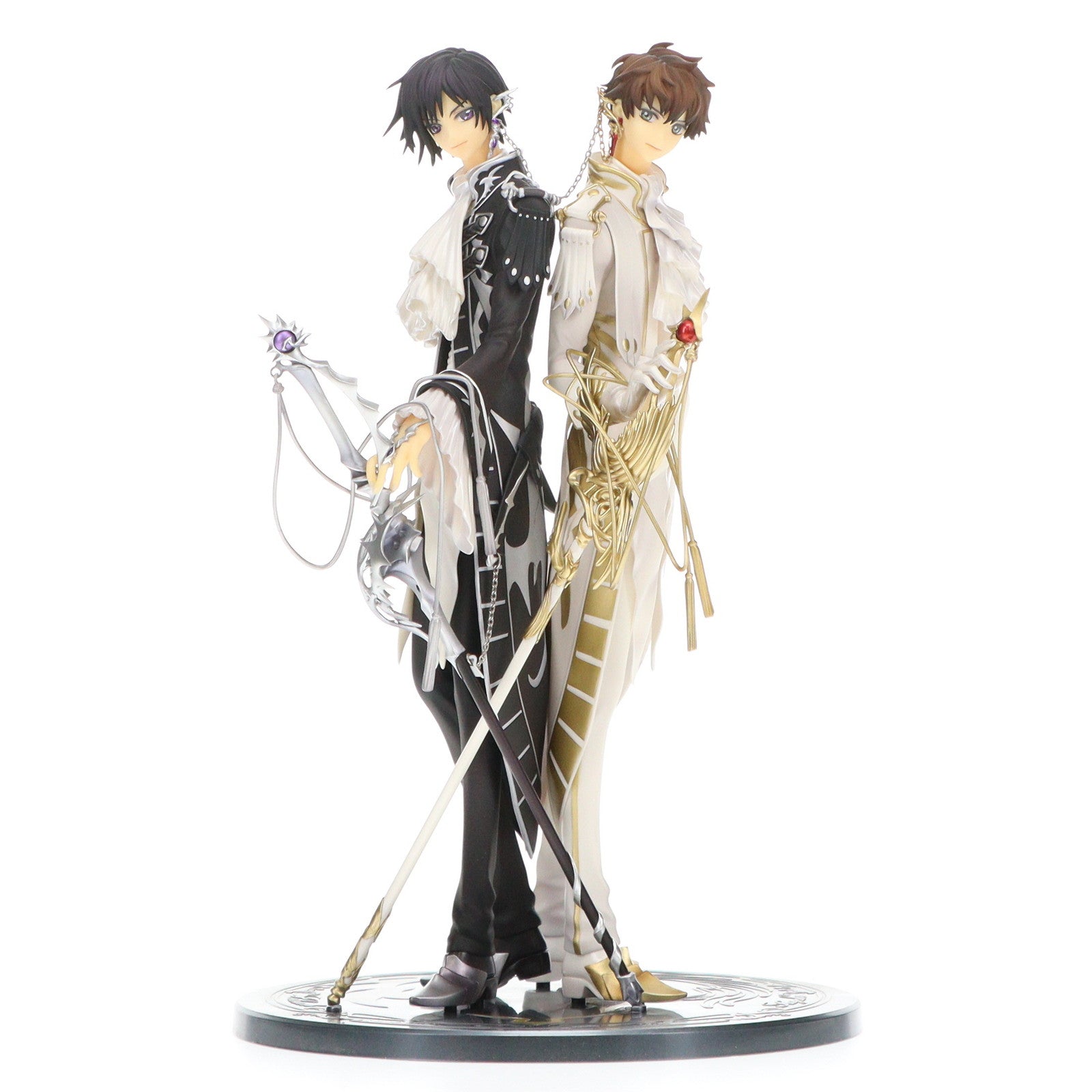 【中古即納】[FIG] G.E.M.シリーズ CLAMP works in ルルーシュ&スザク コードギアス反逆のルルーシュR2 完成品 フィギュア メガトレショップ&アニメイト&オンラインショップ限定 メガハウス(20180331)
