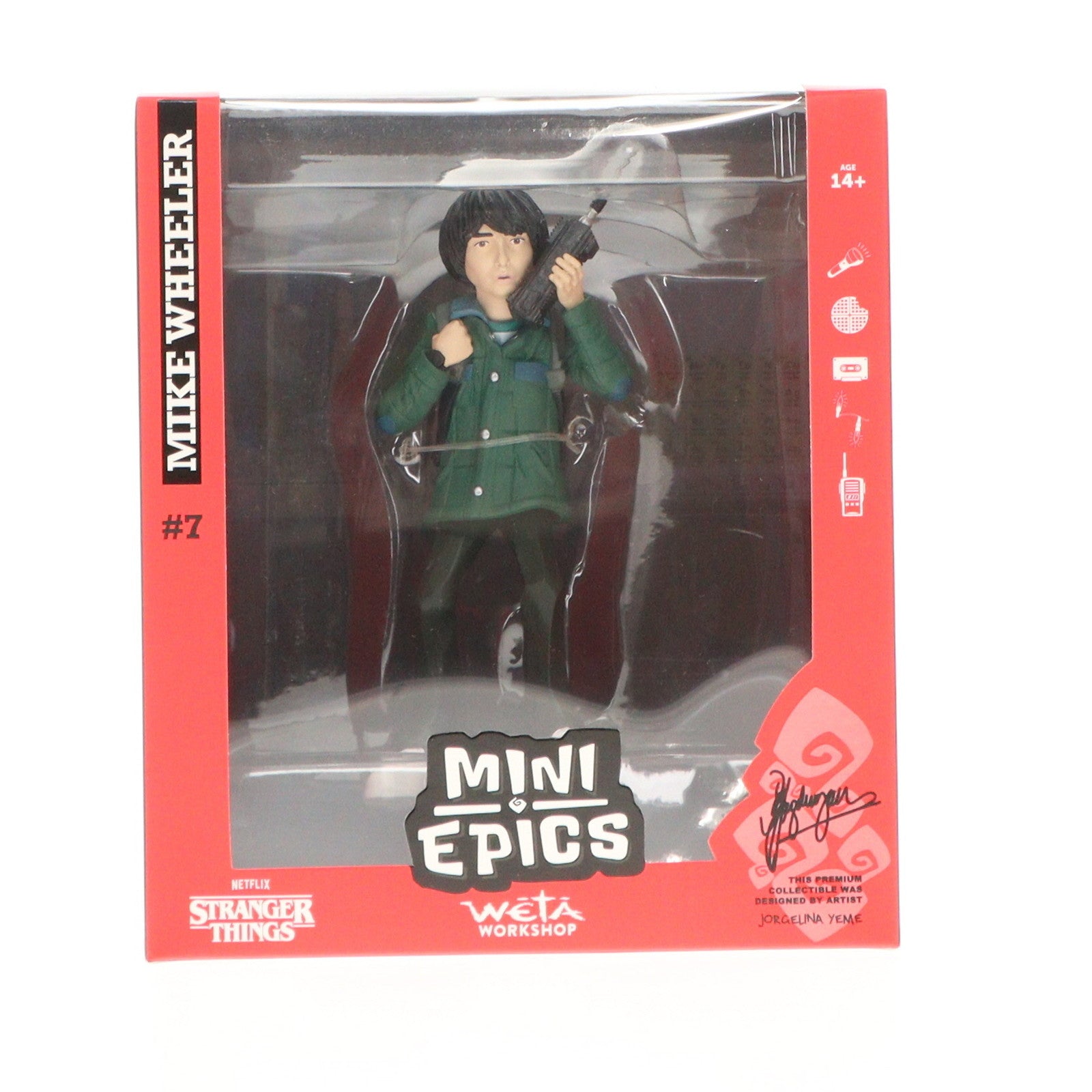 【中古即納】[FIG] ミニエピックス マイク・ウィーラー ストレンジャー・シングス 未知の世界 完成品 フィギュア ウェタ(20230319)