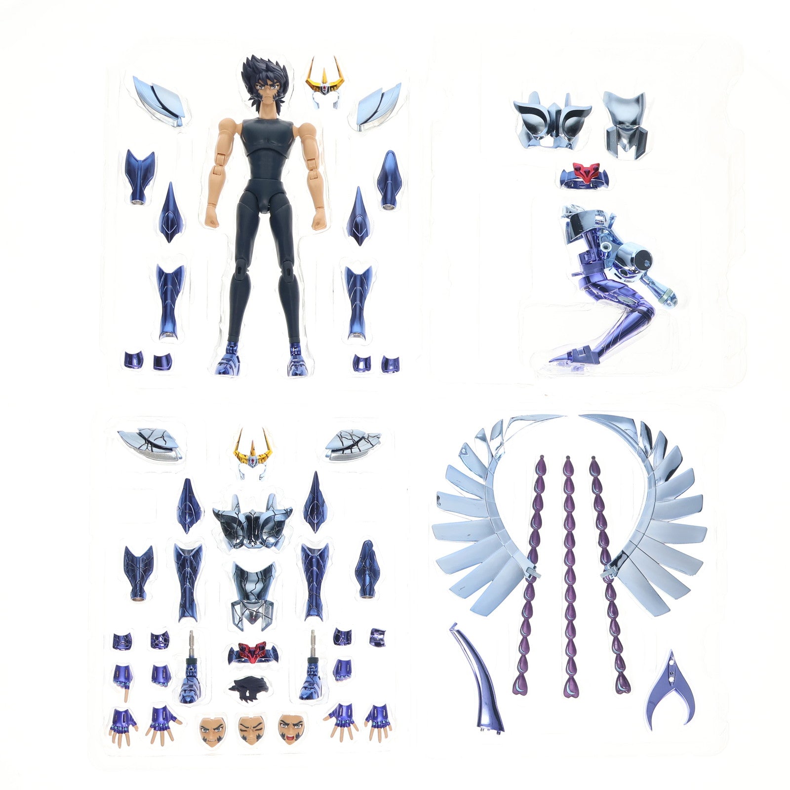 【中古即納】[FIG] 聖闘士聖衣神話EX フェニックス一輝(新生青銅聖衣) 聖闘士星矢 完成品 可動フィギュア バンダイ(20121117)