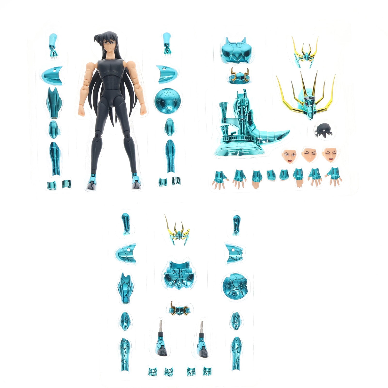 【中古即納】[FIG] 聖闘士聖衣神話EX ドラゴン紫龍(新生青銅聖衣) 聖闘士星矢 完成品 可動フィギュア バンダイ(20130824)