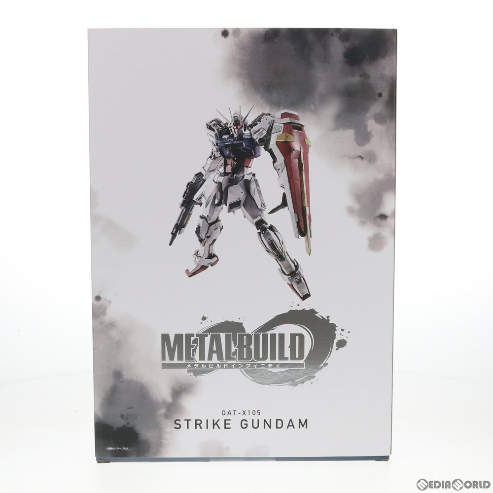 【中古即納】[FIG] METAL BUILD ストライクガンダム 機動戦士ガンダムSEED(シード) 完成品 可動フィギュア METAL BUILD∞ -メタルビルドインフィニティ-&魂ウェブ商店限定 バンダイスピリッツ(20190622)