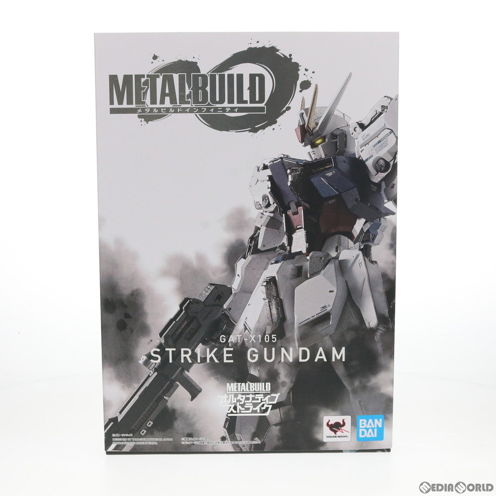 【中古即納】[FIG] METAL BUILD ストライクガンダム 機動戦士ガンダムSEED(シード) 完成品 可動フィギュア METAL BUILD∞ -メタルビルドインフィニティ-&魂ウェブ商店限定 バンダイスピリッツ(20190622)