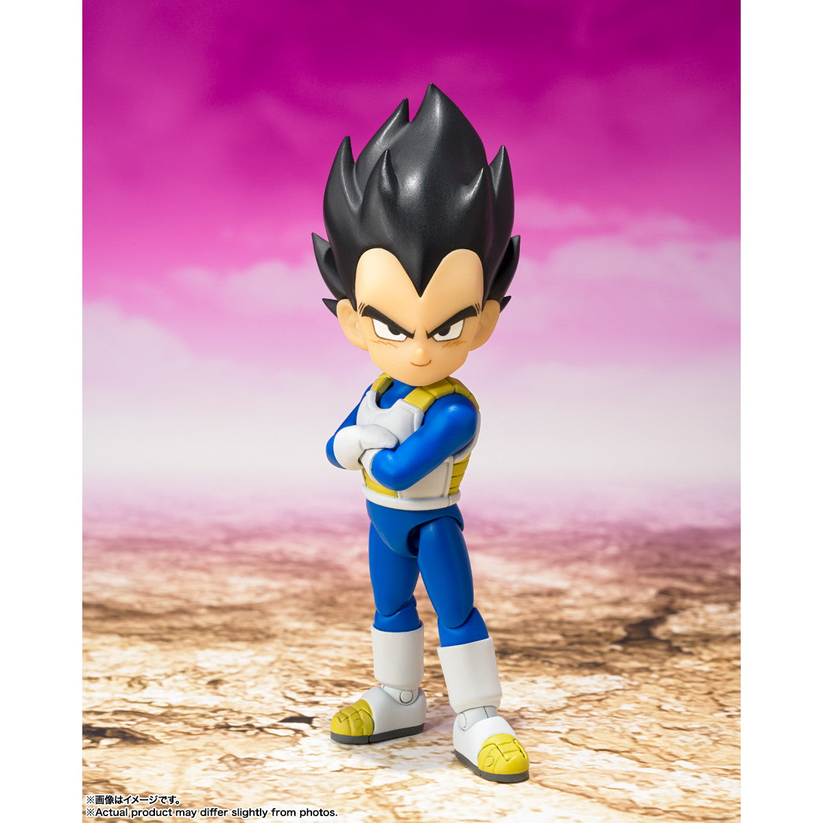 【中古即納】[FIG] S.H.Figuarts(フィギュアーツ) ベジータ(ミニ)-DAIMA- ドラゴンボールDAIMA(ダイマ) 完成品 可動フィギュア バンダイスピリッツ(20241116)