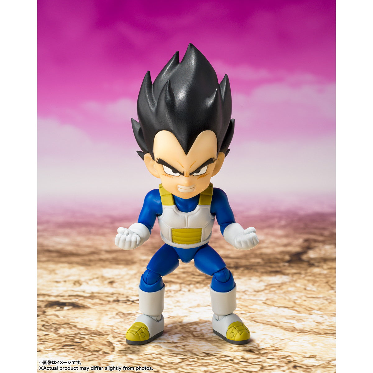 【中古即納】[FIG] S.H.Figuarts(フィギュアーツ) ベジータ(ミニ)-DAIMA- ドラゴンボールDAIMA(ダイマ) 完成品 可動フィギュア バンダイスピリッツ(20241116)