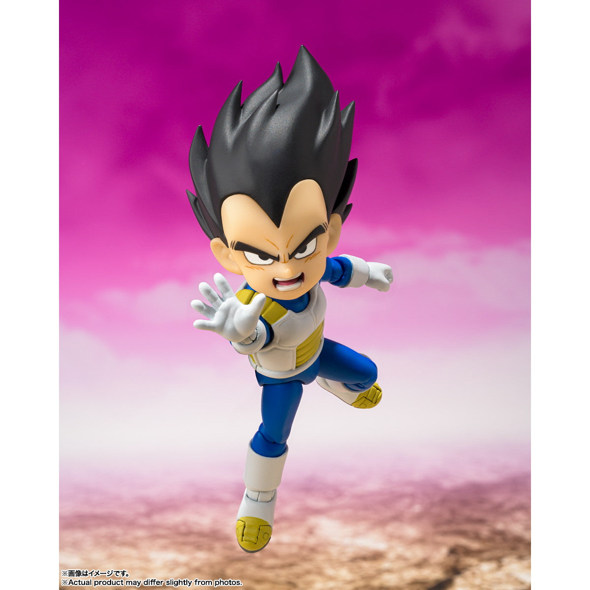 【中古即納】[FIG] S.H.Figuarts(フィギュアーツ) ベジータ(ミニ)-DAIMA- ドラゴンボールDAIMA(ダイマ) 完成品 可動フィギュア バンダイスピリッツ(20241116)