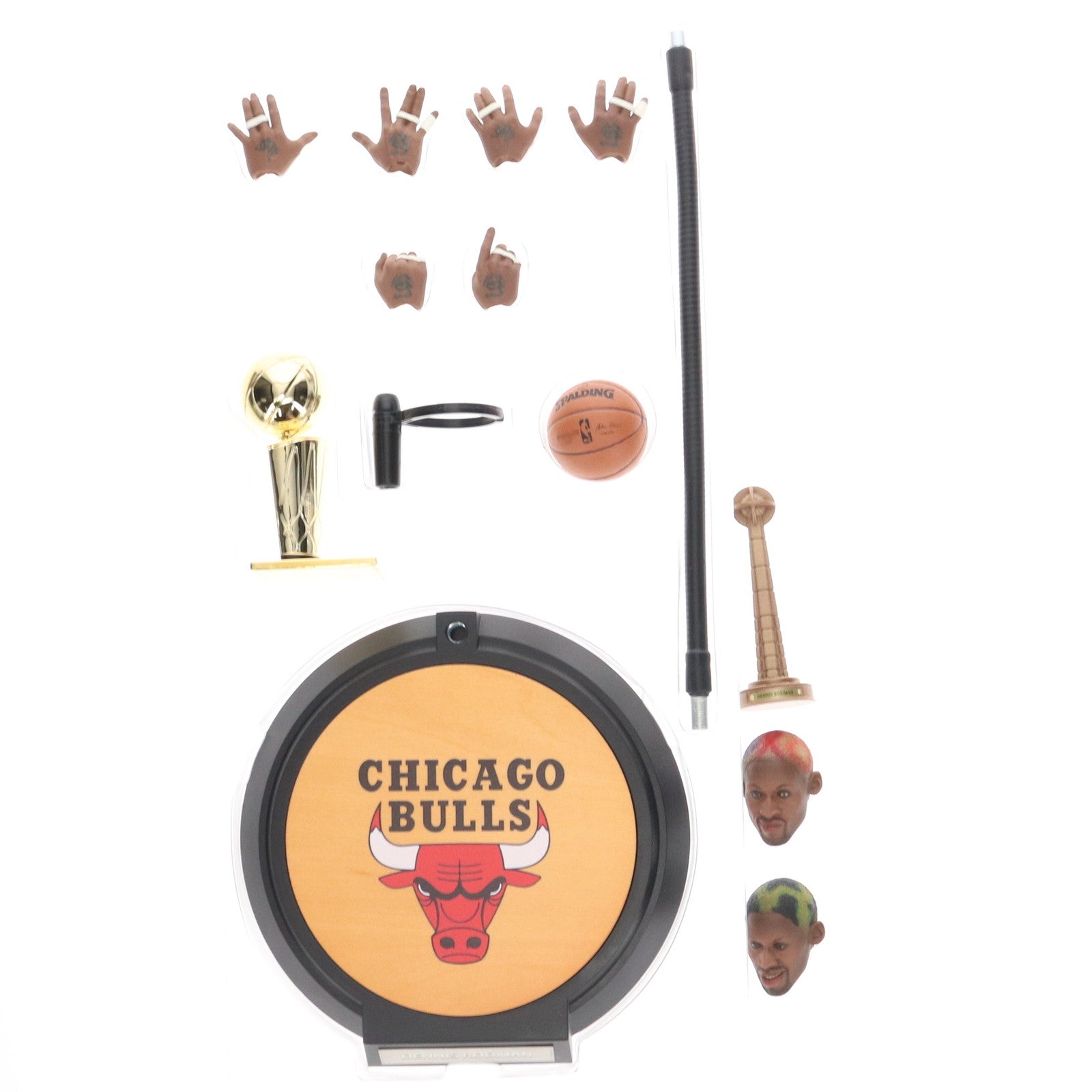 【中古即納】[FIG] リアルマスターピース NBAコレクション デニス・ロッドマン 1/6 コレクティブルフィギュア 完成品 可動フィギュア(RM-1059) ENTERBAY(エンターベイ)(20141026)