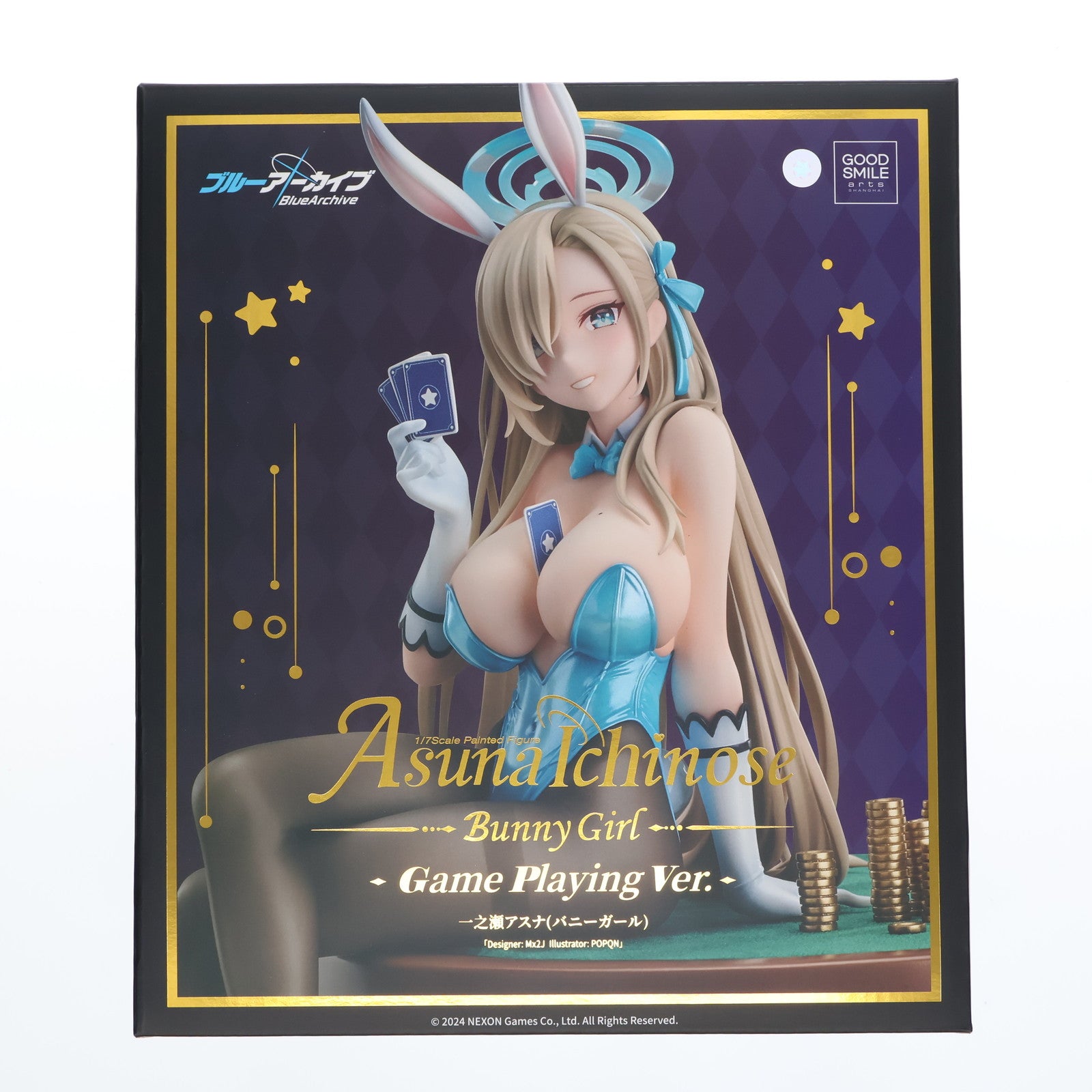 【中古即納】[FIG] 一之瀬アスナ(バニーガール)(いちのせあすな) Game Playing Ver. ブルーアーカイブ -Blue Archive- 1/7 完成品 フィギュア グッドスマイルアーツ上海(20240131)