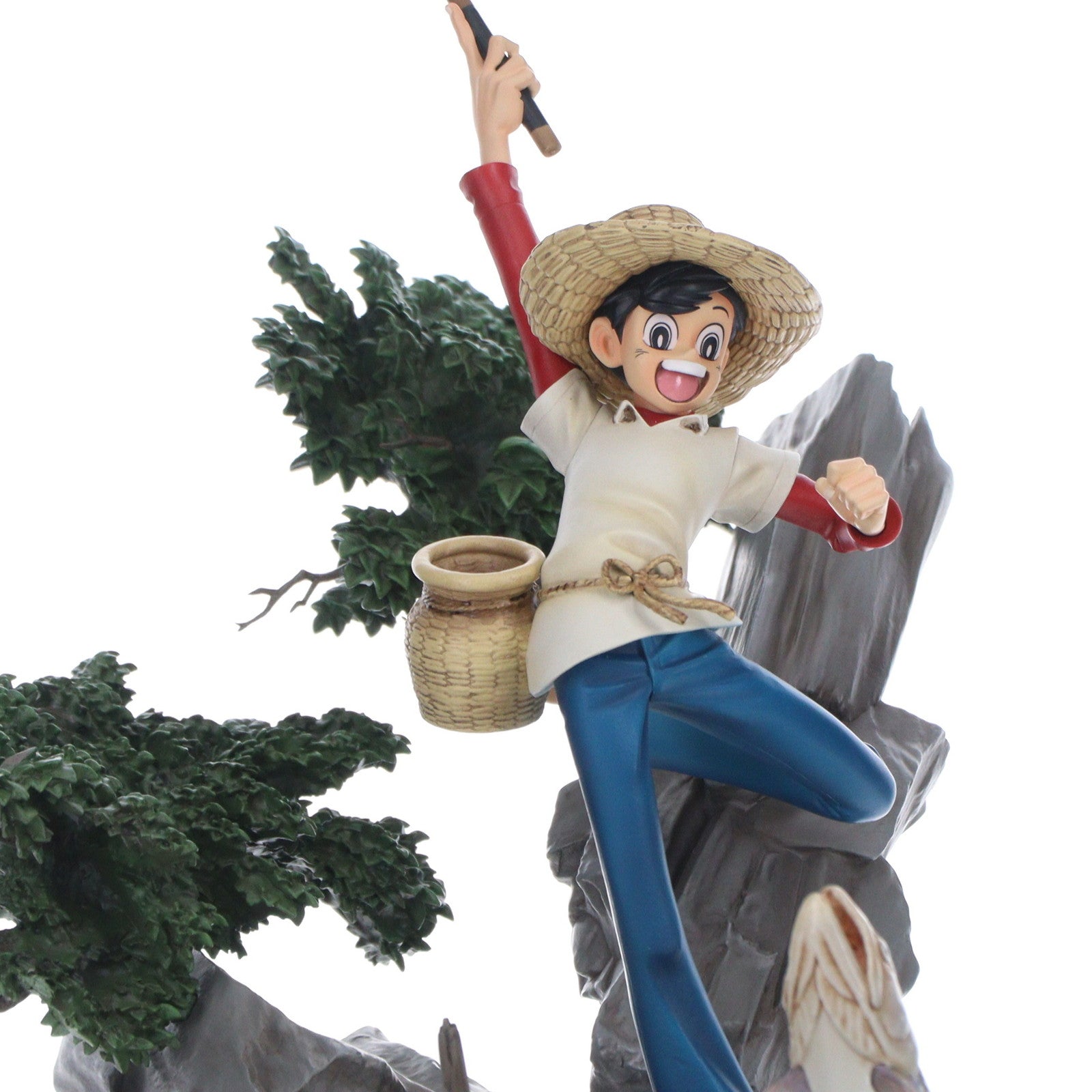 【中古即納】[FIG] 釣りキチ三平 50周年記念 スタチュー 完成品 フィギュア コレラボ/ジャングル(20230710)