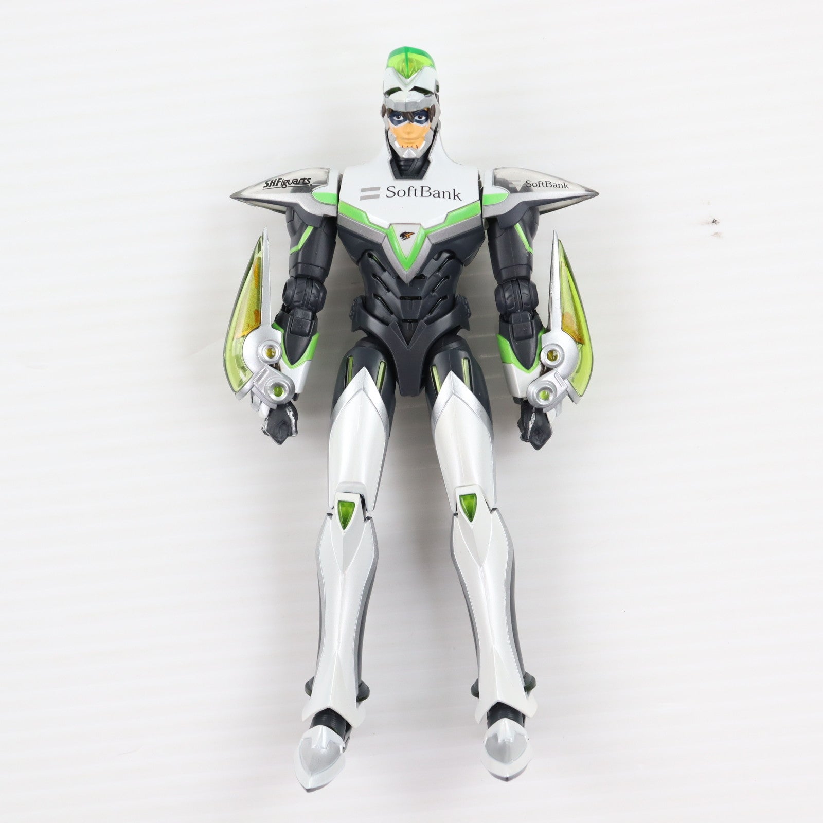 【中古即納】[FIG] S.H.Figuarts(フィギュアーツ) ワイルドタイガー フェイスオープンVer. TIGER&BUNNY(タイガー&バニー) ワイルドに当てるぜ!!キャンペーン ゲット!ワイルドタイガー賞当選品 完成品 可動フィギュア バンダイ(20121031)