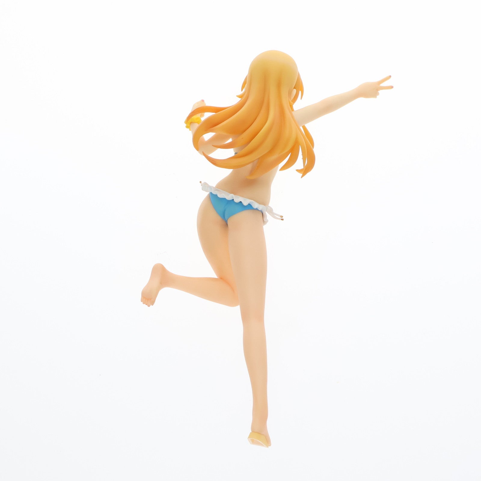 【中古即納】[FIG] BEACH QUEENS(ビーチクイーンズ) 高坂桐乃(こうさかきりの) Ver.2 俺の妹がこんなに可愛いわけがない。 1/10 完成品 フィギュア(NF-294) ウェーブ(WAVE)(20140926)