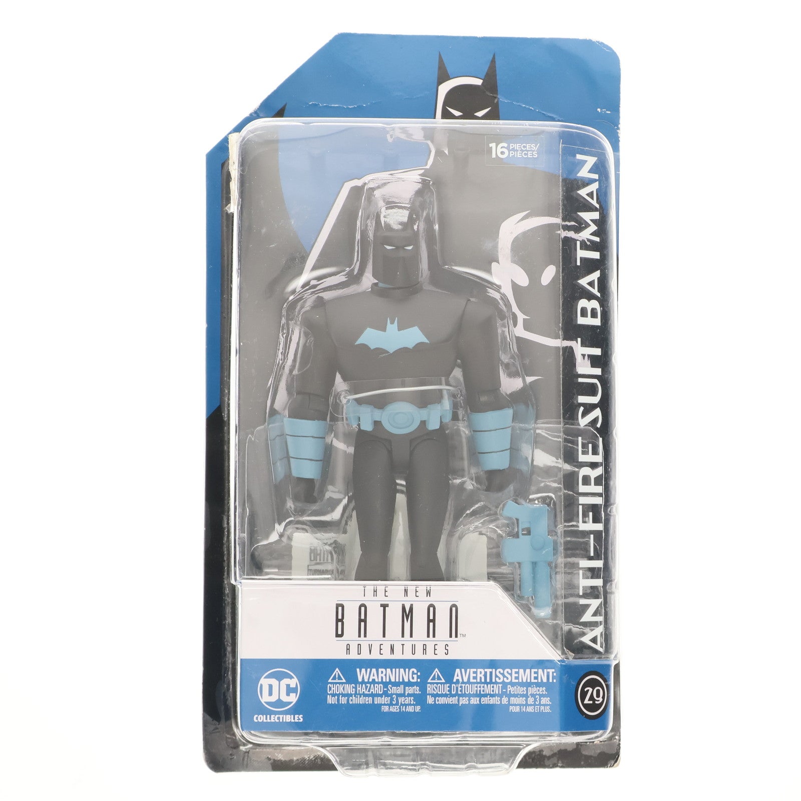 【中古即納】[FIG] DC アクションフィギュア #27 バットマン(アンチファイヤースーツ/ニュー・バットマン・アドベンチャーズ版) バットマン アニメイテッド 6インチ 完成品 可動フィギュア(DC-BA #27) DCコレクタブルズ(DCダイレクト)(20161031)