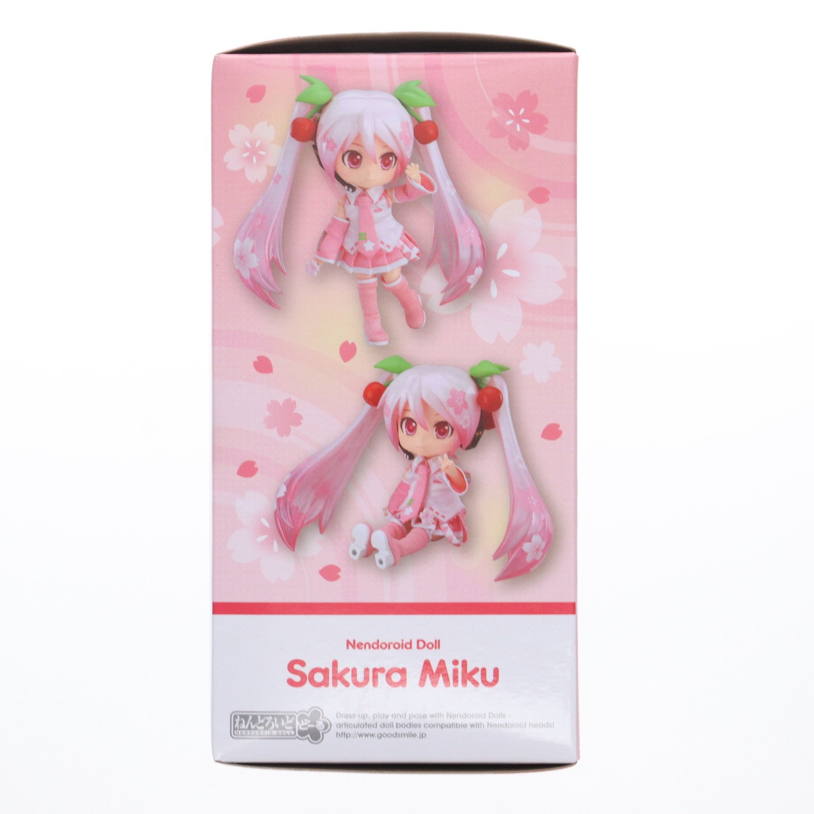 【中古即納】[FIG] GOODSMILE ONLINE SHOP限定 ねんどろいどどーる 桜ミク キャラクター・ボーカル・シリーズ01 初音ミク 完成品 可動フィギュア グッドスマイルカンパニー(20201231)