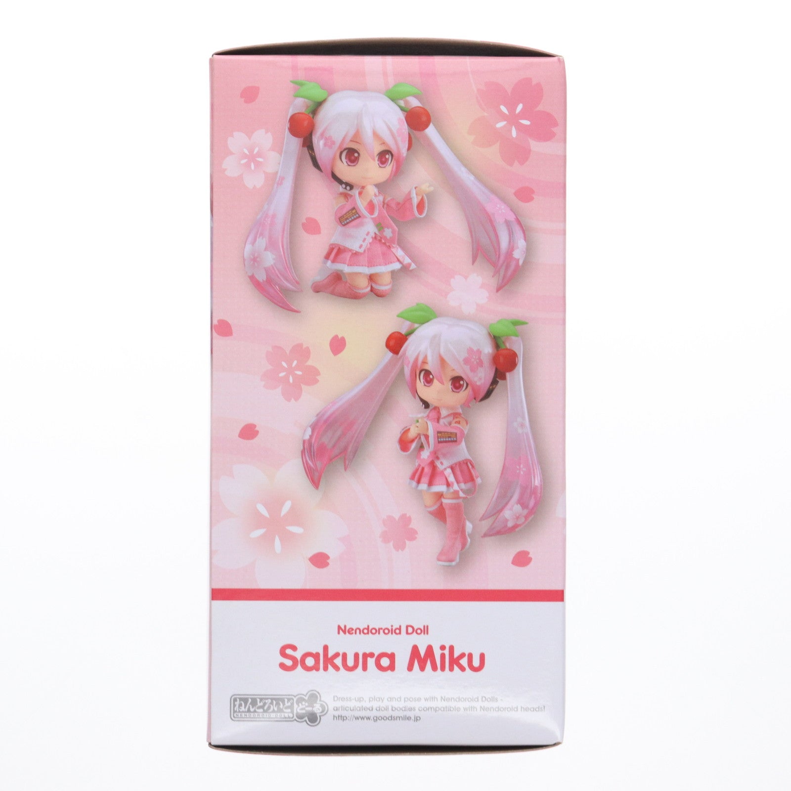 【中古即納】[FIG] GOODSMILE ONLINE SHOP限定 ねんどろいどどーる 桜ミク キャラクター・ボーカル・シリーズ01 初音ミク 完成品 可動フィギュア グッドスマイルカンパニー(20201231)