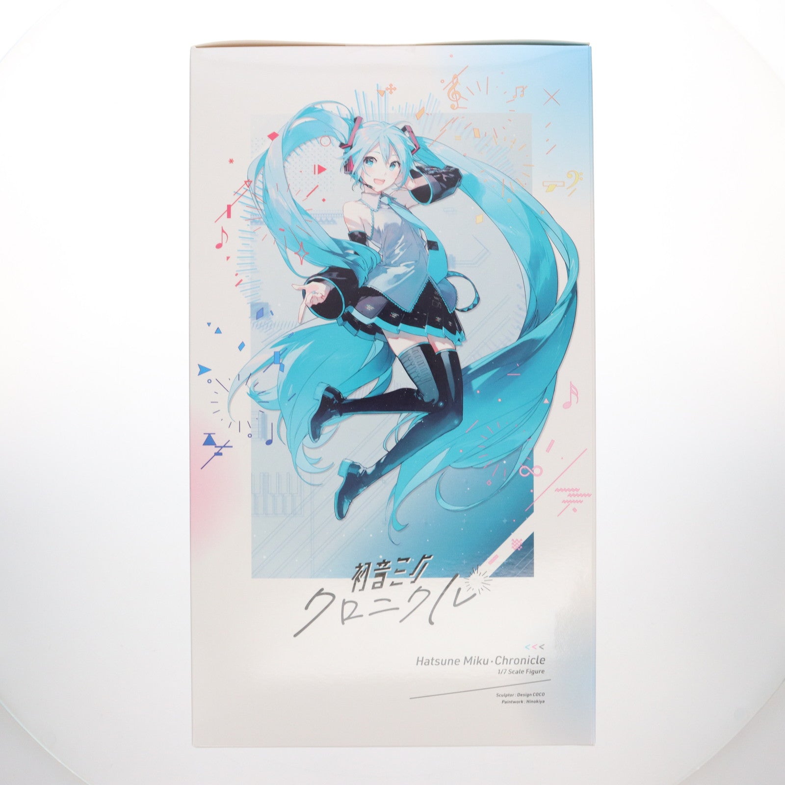 【中古即納】[FIG] F:NEX限定 初音ミク・クロニクル キャラクター・ボーカル・シリーズ01 初音ミク 1/7 完成品 フィギュア(AMU-FNX290) フリュー(20220831)