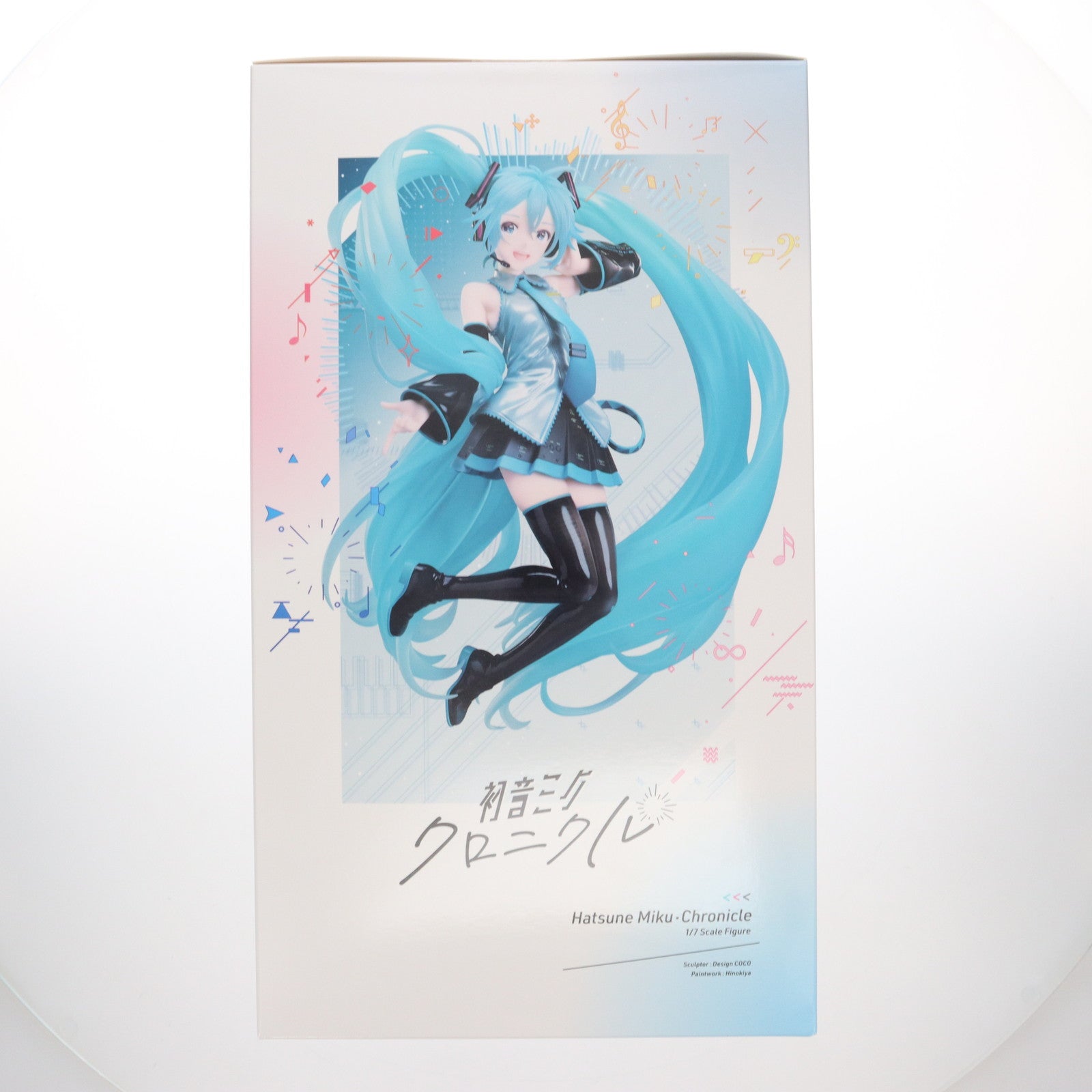 【中古即納】[FIG] F:NEX限定 初音ミク・クロニクル キャラクター・ボーカル・シリーズ01 初音ミク 1/7 完成品 フィギュア(AMU-FNX290) フリュー(20220831)