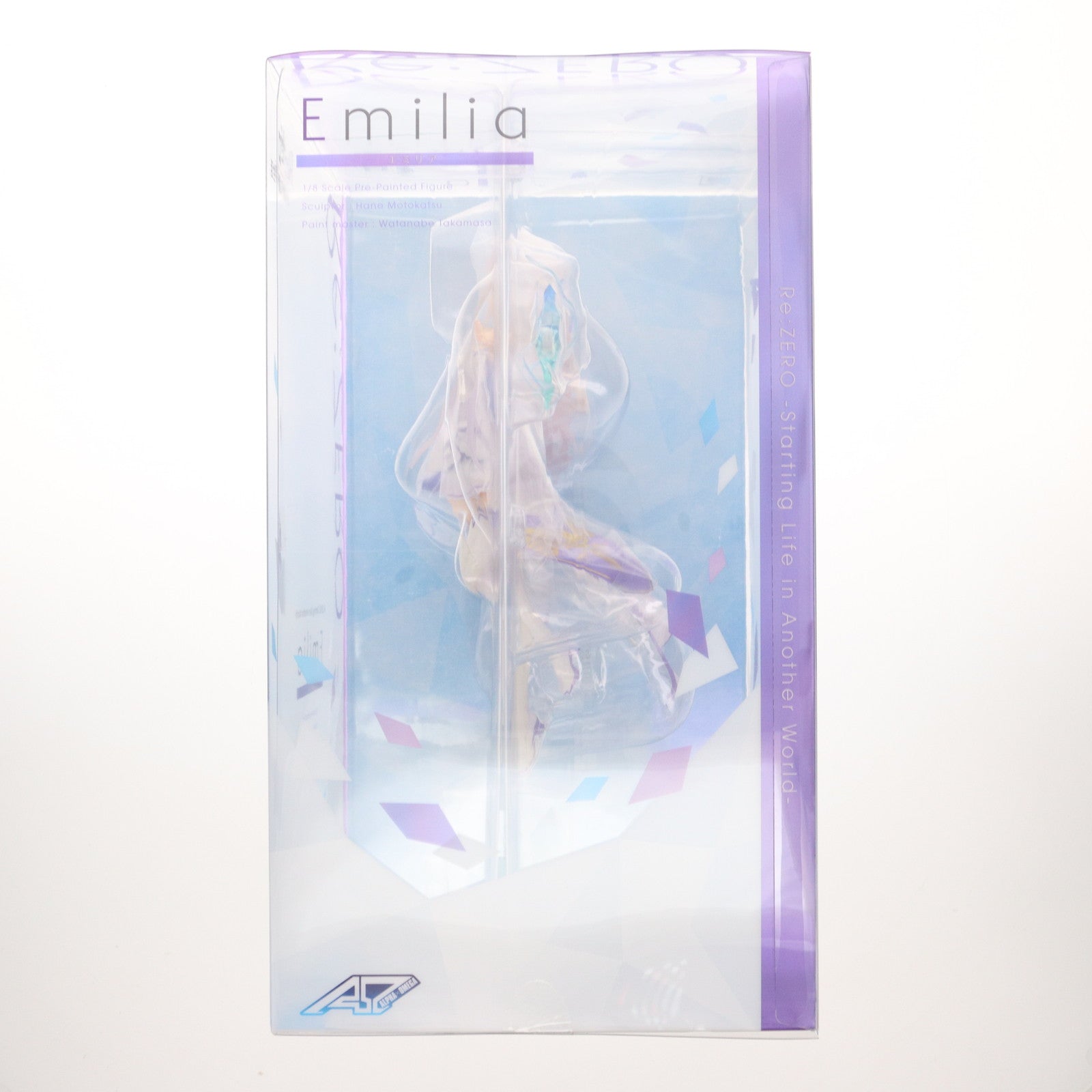 【中古即納】[FIG] エミリア Re:ゼロから始める異世界生活 1/8 完成品 フィギュア 一部オンラインショップ限定 アルファオメガ(20190930)