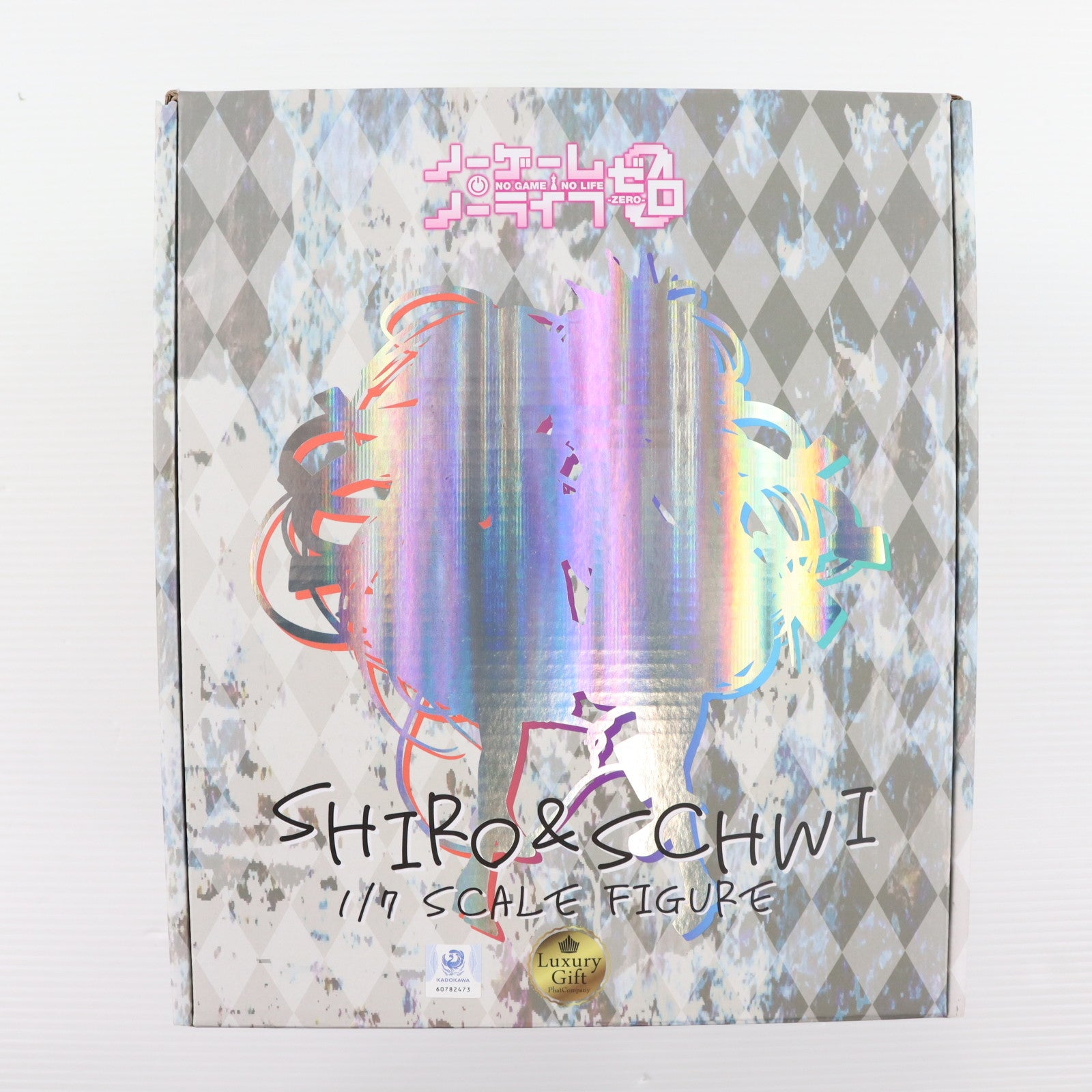 【中古即納】[FIG] 白&シュヴィ(しろ) Luxury Gift 劇場版 ノーゲーム・ノーライフ ゼロ 1/7 完成品 フィギュア GOODSMILE ONLINE SHOP&Amazon.co.jp&あみあみ限定 Phat!(ファット・カンパニー)(20220930)
