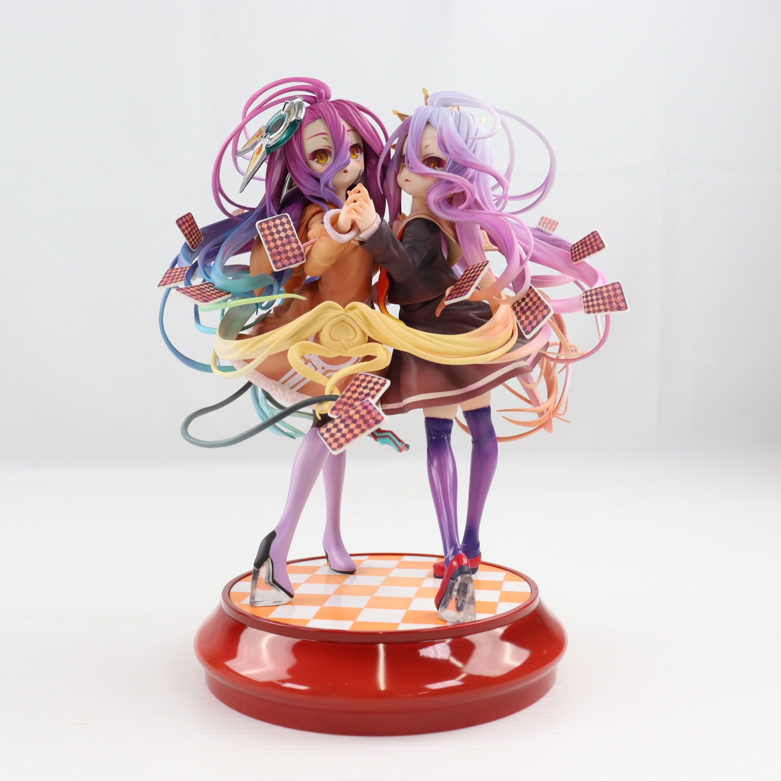 【中古即納】[FIG] 白&シュヴィ(しろ) Luxury Gift 劇場版 ノーゲーム・ノーライフ ゼロ 1/7 完成品 フィギュア GOODSMILE ONLINE SHOP&Amazon.co.jp&あみあみ限定 Phat!(ファット・カンパニー)(20220930)