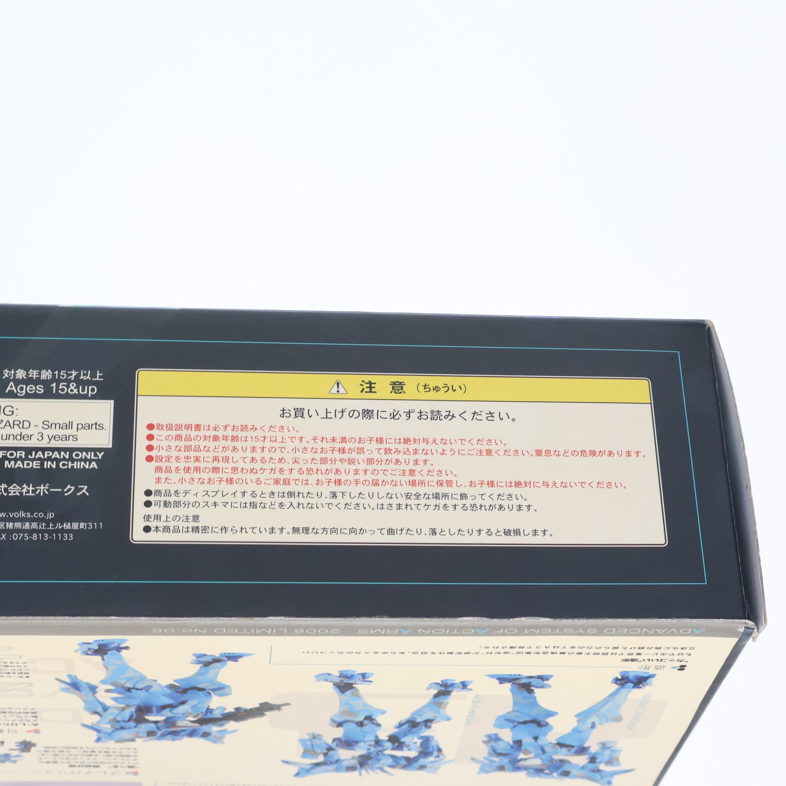 【中古即納】[FIG] A3メカアクションフィギュアシリーズ 2008 LIMITED No.06 Su-37M2 チェルミナートル ジャール大隊指揮官機 マブラヴ オルタネイティヴ 完成品 可動フィギュア ボークスショップ&ホビー天国ウェブ限定 ボークス(20081228)