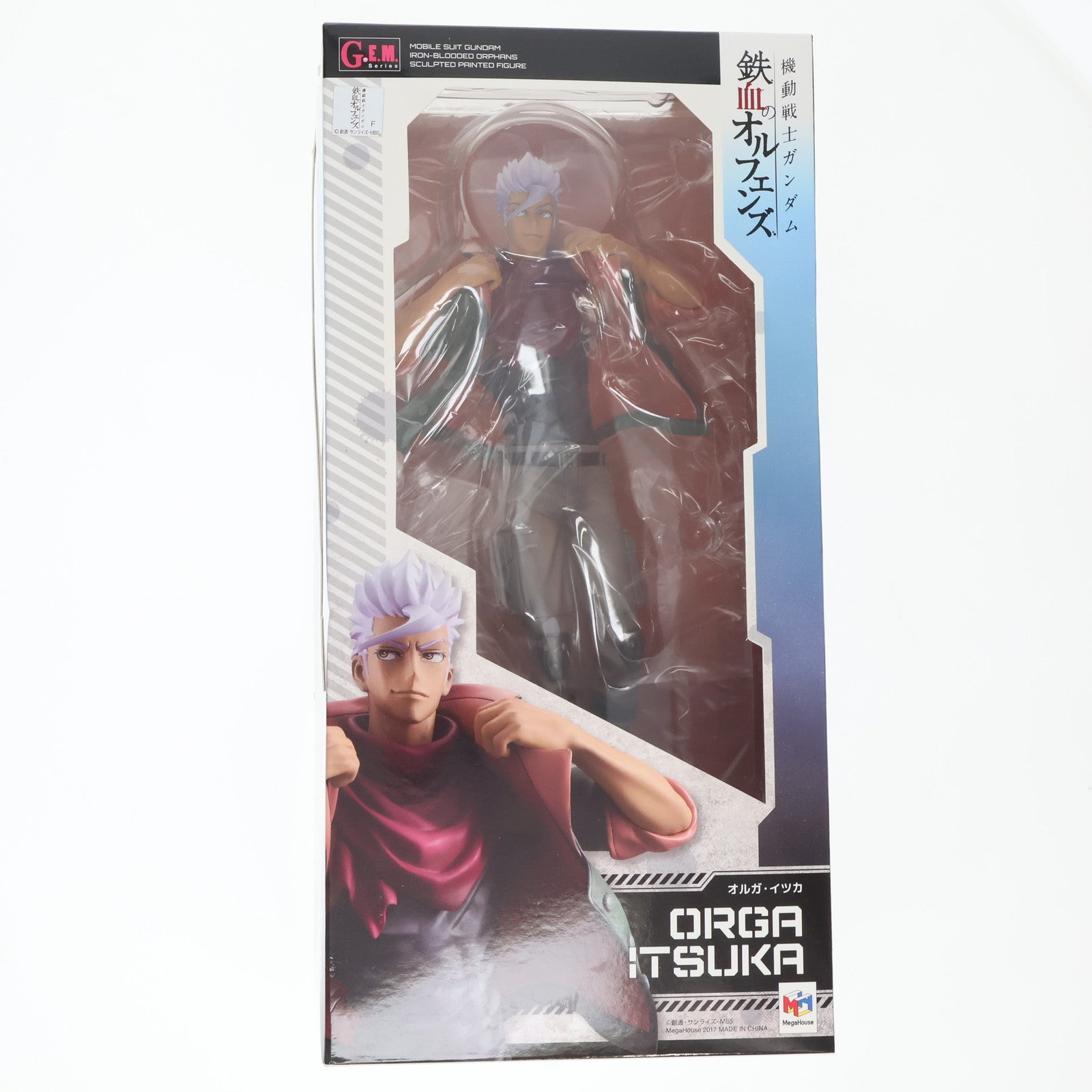 【中古即納】[FIG] G.E.M.シリーズ オルガ・イツカ 機動戦士ガンダム 鉄血のオルフェンズ 完成品 フィギュア メガハウス(20170414)