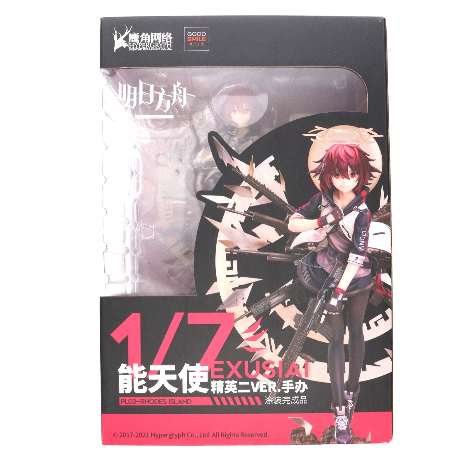 【中古即納】[FIG] エクシア 昇進段階2 アークナイツ 1/7 完成品 フィギュア グッドスマイルアーツ上海(20211203)