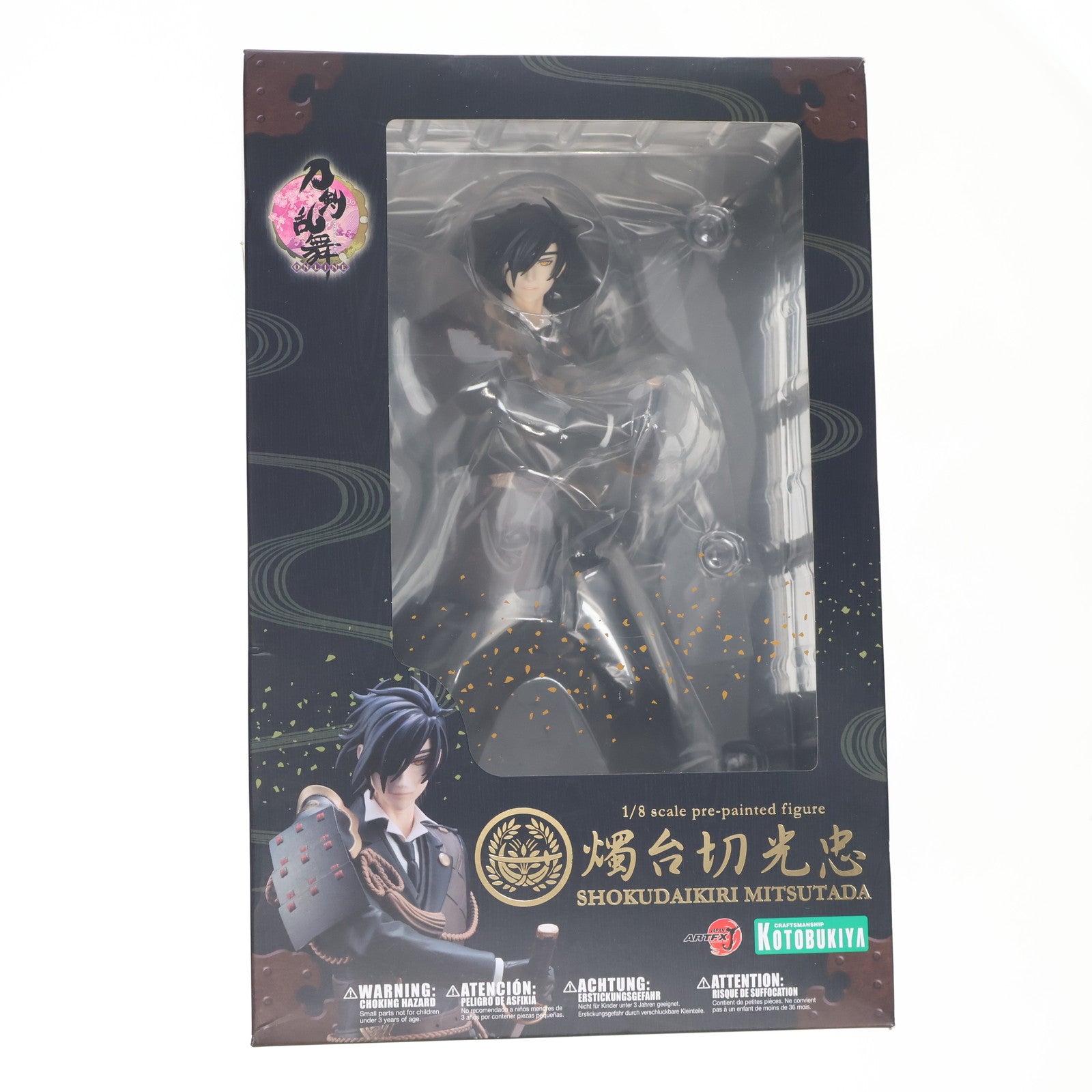 【中古即納】[FIG] ARTFX J 燭台切光忠(しょくだいきりみつただ) 刀剣乱舞-ONLINE- 1/8 完成品 フィギュア(PP634) コトブキヤ(20181118)