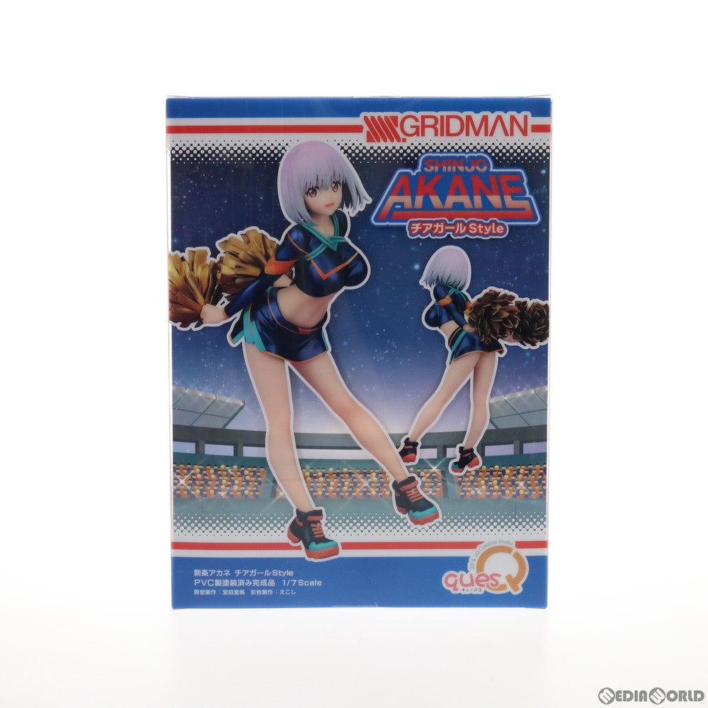 【中古即納】[FIG] 新条アカネ(しんじょうあかね) チアガールstyle SSSS.GRIDMAN(グリッドマン) 1/7 完成品 フィギュア キューズQ(20211128)