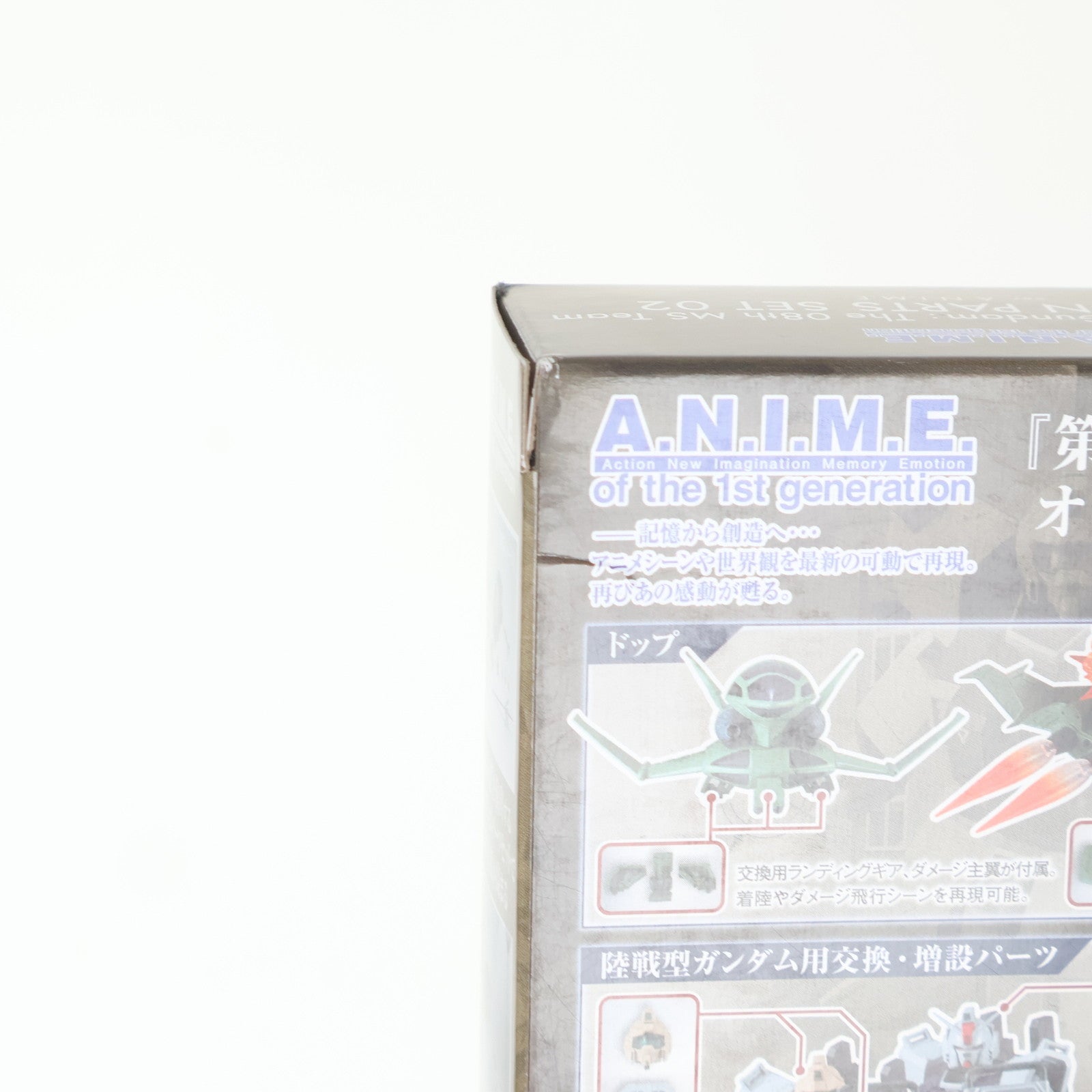 【中古即納】[FIG] ROBOT魂(SIDE MS) 第08MS小隊オプションパーツセット02 ver. A.N.I.M.E. 機動戦士ガンダム 第08MS小隊 フィギュア用アクセサリ バンダイスピリッツ(20220528)