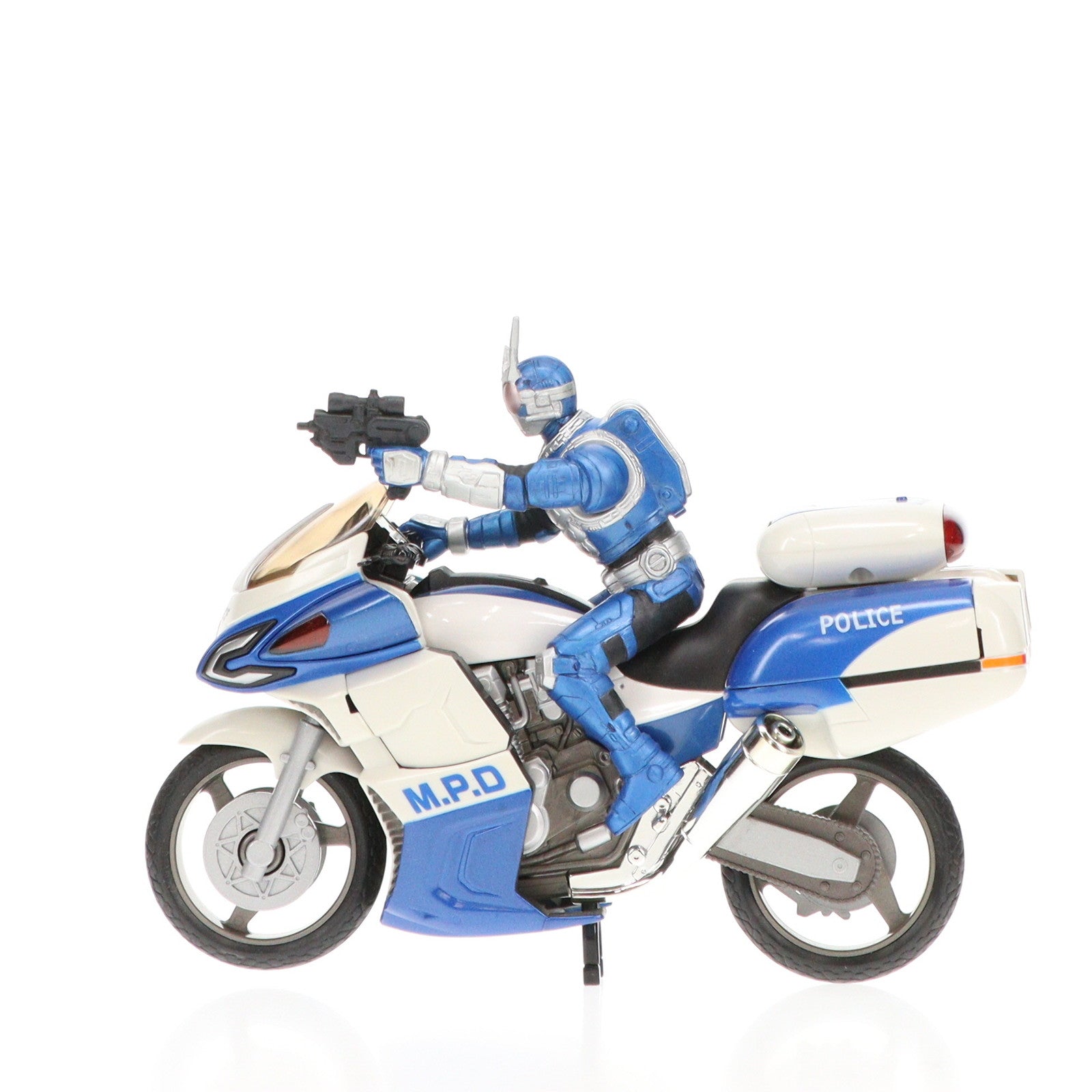 【中古即納】[FIG] ガードチェイサー DXポピニカ 仮面ライダーアギト 完成品 可動フィギュア バンダイ(20010630)
