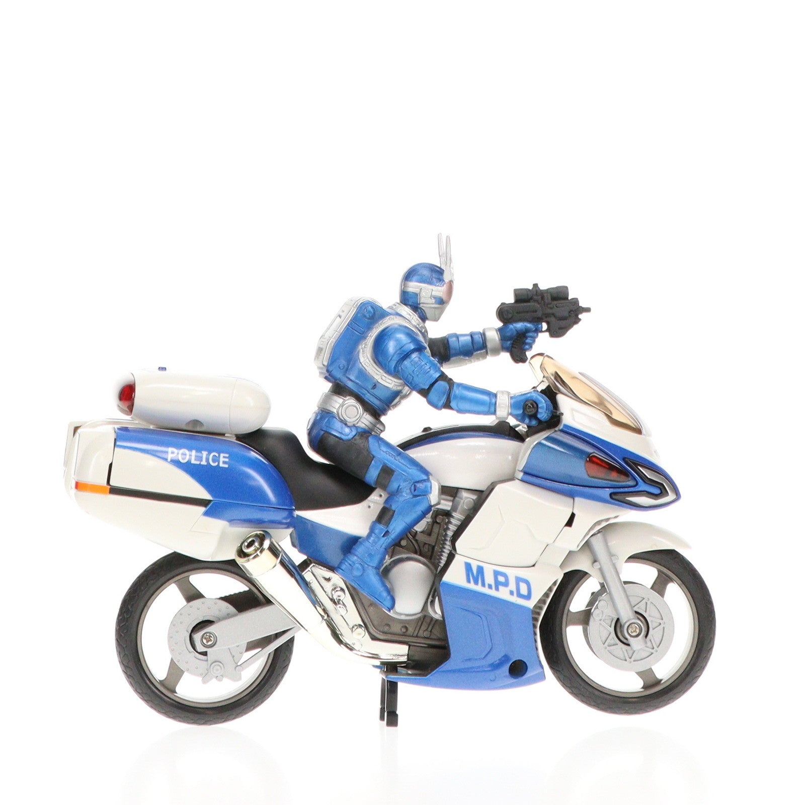 【中古即納】[FIG] ガードチェイサー DXポピニカ 仮面ライダーアギト 完成品 可動フィギュア バンダイ(20010630)