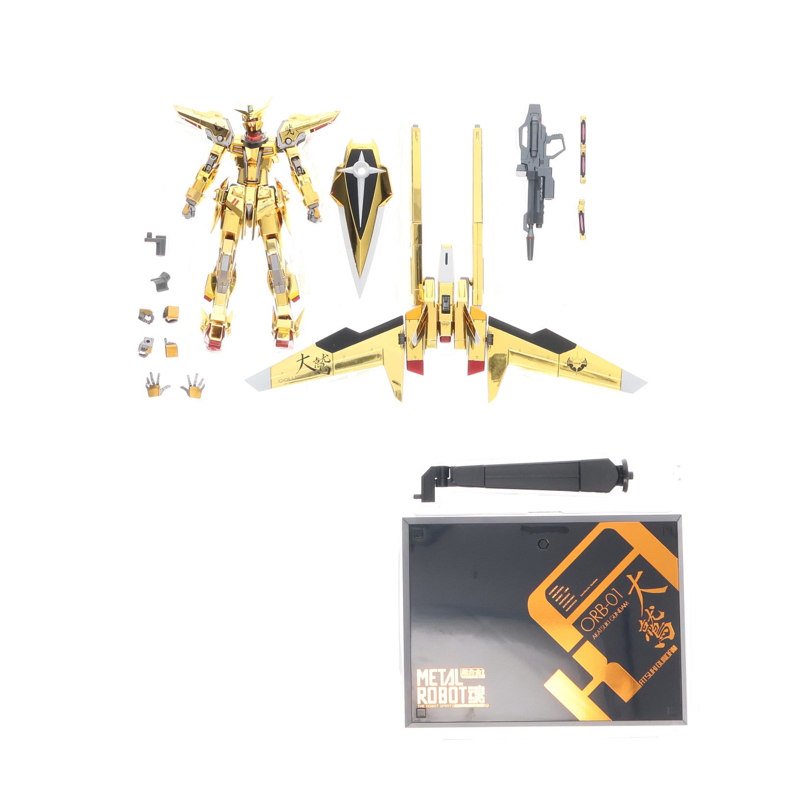 【中古即納】[FIG] 魂ウェブ商店限定 METAL ROBOT魂(SIDE MS) アカツキガンダム(オオワシ装備) 機動戦士ガンダムSEED DESTINY(シード デスティニー) 完成品 可動フィギュア バンダイスピリッツ(20191031)