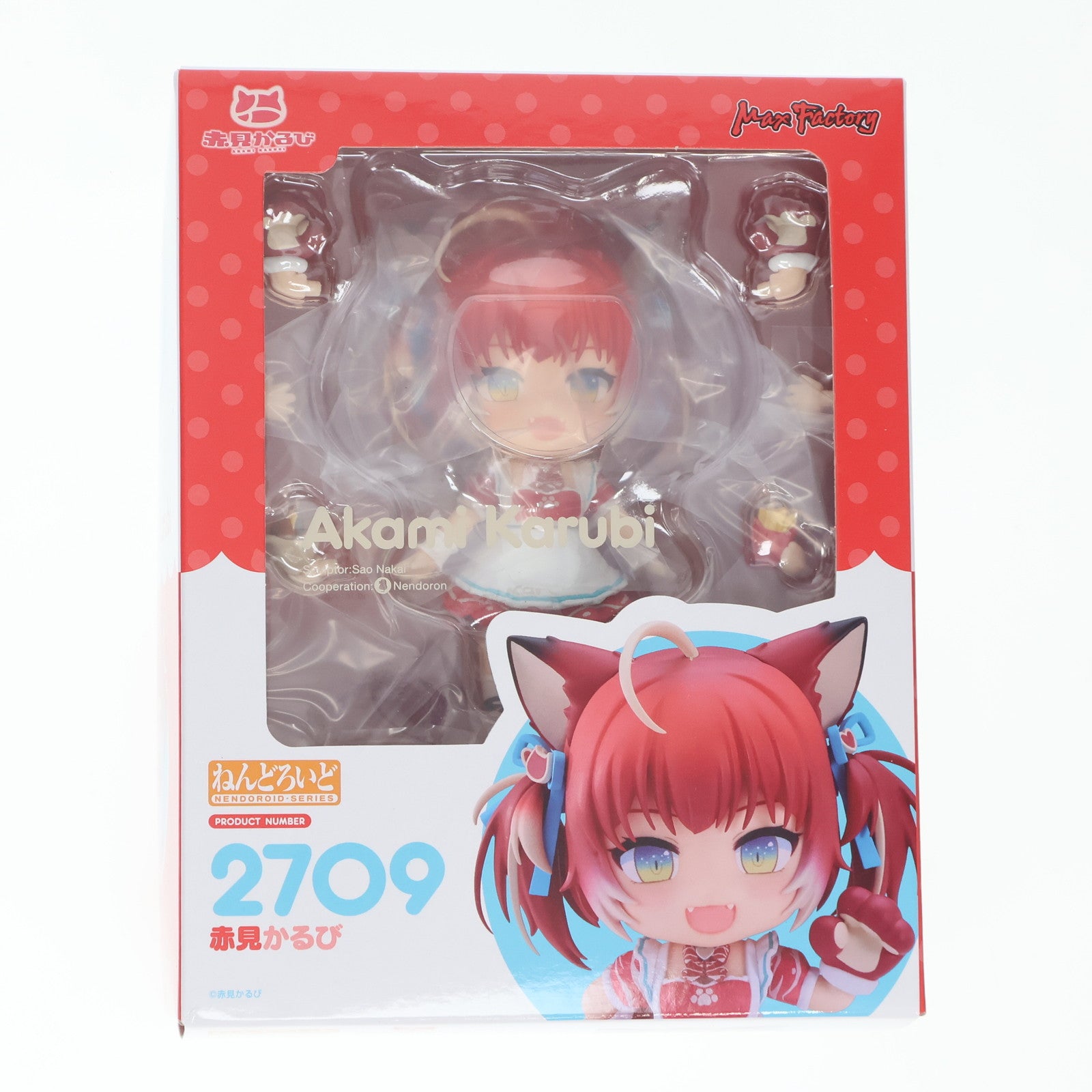 【中古即納】[FIG] ねんどろいど 2709 赤見かるび(あかみかるび) 完成品 可動フィギュア 一部店舗&オンラインショップ限定 グッドスマイルカンパニー(20250906)