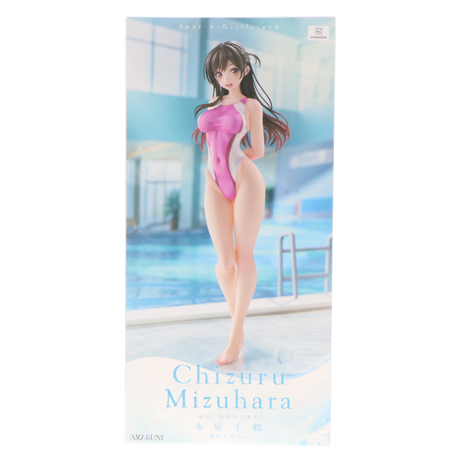 【中古即納】[FIG] 水原千鶴(みずはらちづる) 競泳水着Ver. 彼女、お借りします 1/7 完成品 フィギュア ホビージャパンオンラインショップ&ポストホビー厚木店限定 AMAKUNI(アマクニ)(20240628)