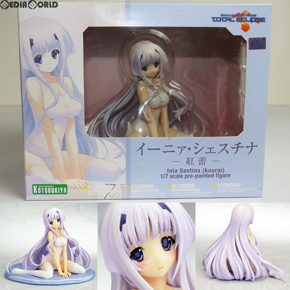 【中古即納】[FIG] イーニァ・シェスチナ -紅蕾- マブラヴ オルタネイティヴ トータル・イクリプス 1/7 完成品 フィギュア(PP470) コトブキヤ(20120711)