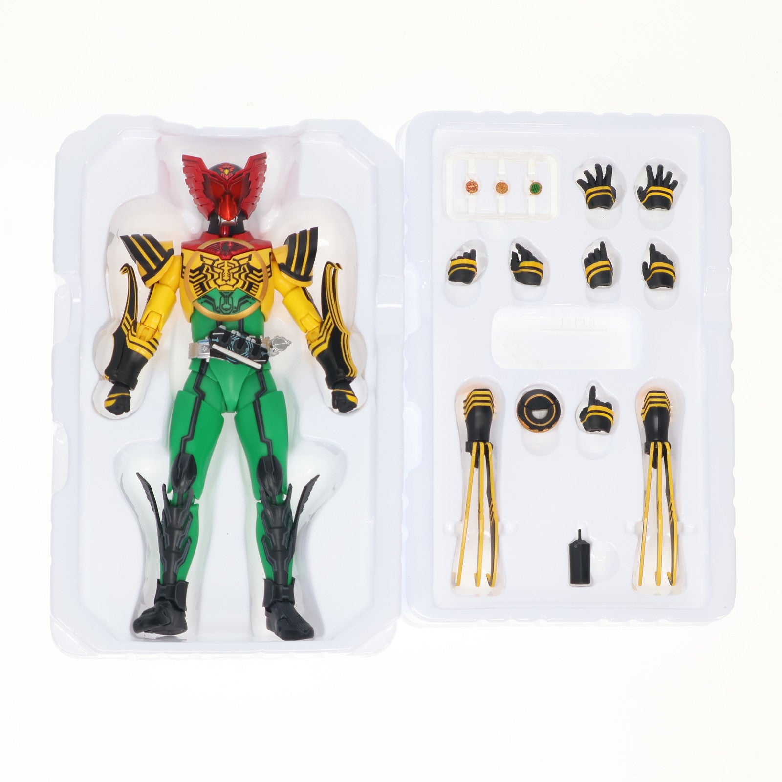 【中古即納】[FIG] 魂ウェブ商店限定 S.H.Figuarts(フィギュアーツ) 真骨彫製法 仮面ライダーオーズ スーパータトバ コンボ 仮面ライダー×仮面ライダー フォーゼ&オーズ MOVIE大戦MEGA MAX 完成品 可動フィギュア バンダイスピリッツ(20211116)