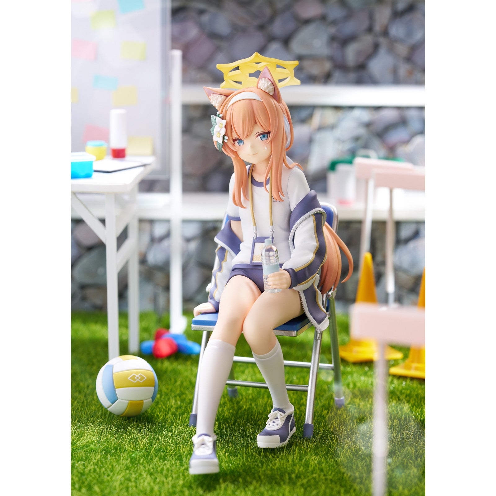 【中古即納】[FIG] マリー(体操服)メモリアルロビーVer. ブルーアーカイブ -Blue Archive- 1/7 完成品 フィギュア(PF336) ピーエムオフィスエー(20250130)