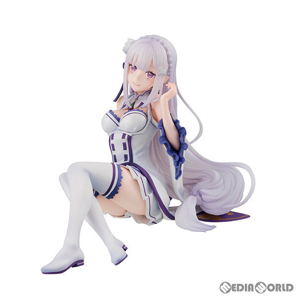 【中古即納】[FIG] Melty Princess(メルティプリンセス) てのひら エミリア Re:ゼロから始める異世界生活 完成品 フィギュア メガハウス(20240830)
