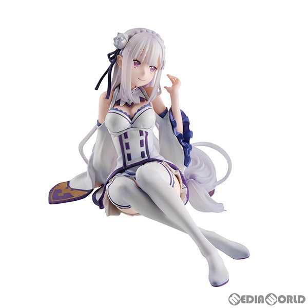 【中古即納】[FIG] Melty Princess(メルティプリンセス) てのひら エミリア Re:ゼロから始める異世界生活 完成品 フィギュア メガハウス(20240830)