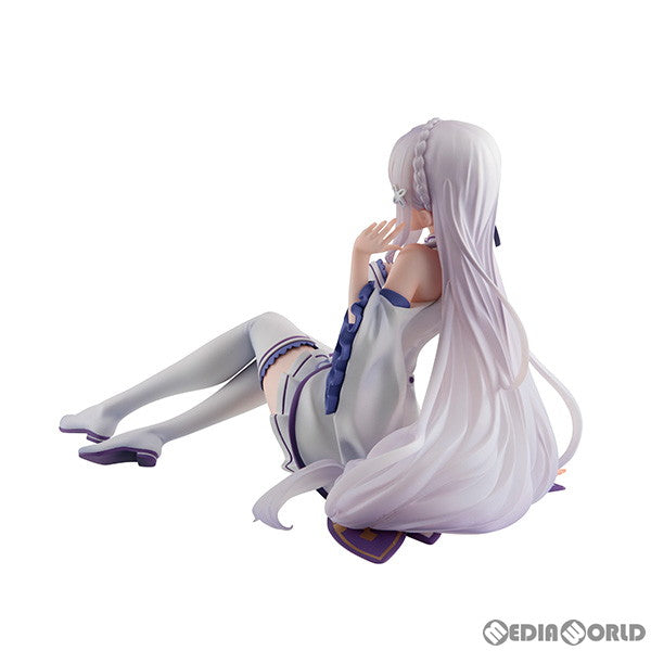 【中古即納】[FIG] Melty Princess(メルティプリンセス) てのひら エミリア Re:ゼロから始める異世界生活 完成品 フィギュア メガハウス(20240830)