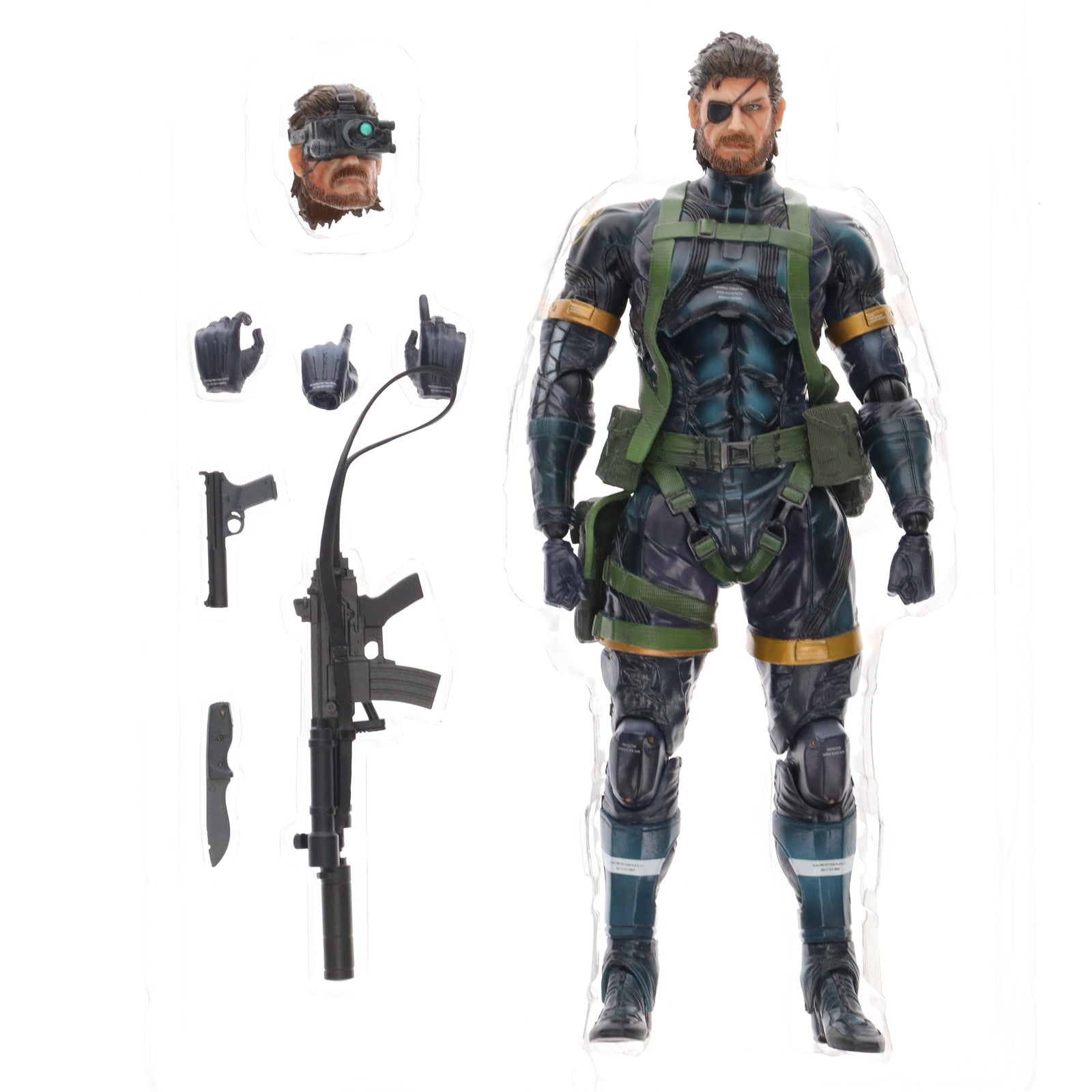 【中古即納】[FIG] PLAY ARTS改(プレイアーツ改) スネーク METAL GEAR SOLID V GROUND ZEROES(メタルギアソリッド5 グラウンド・ゼロズ) 完成品 可動フィギュア スクウェア・エニックス(20140516)