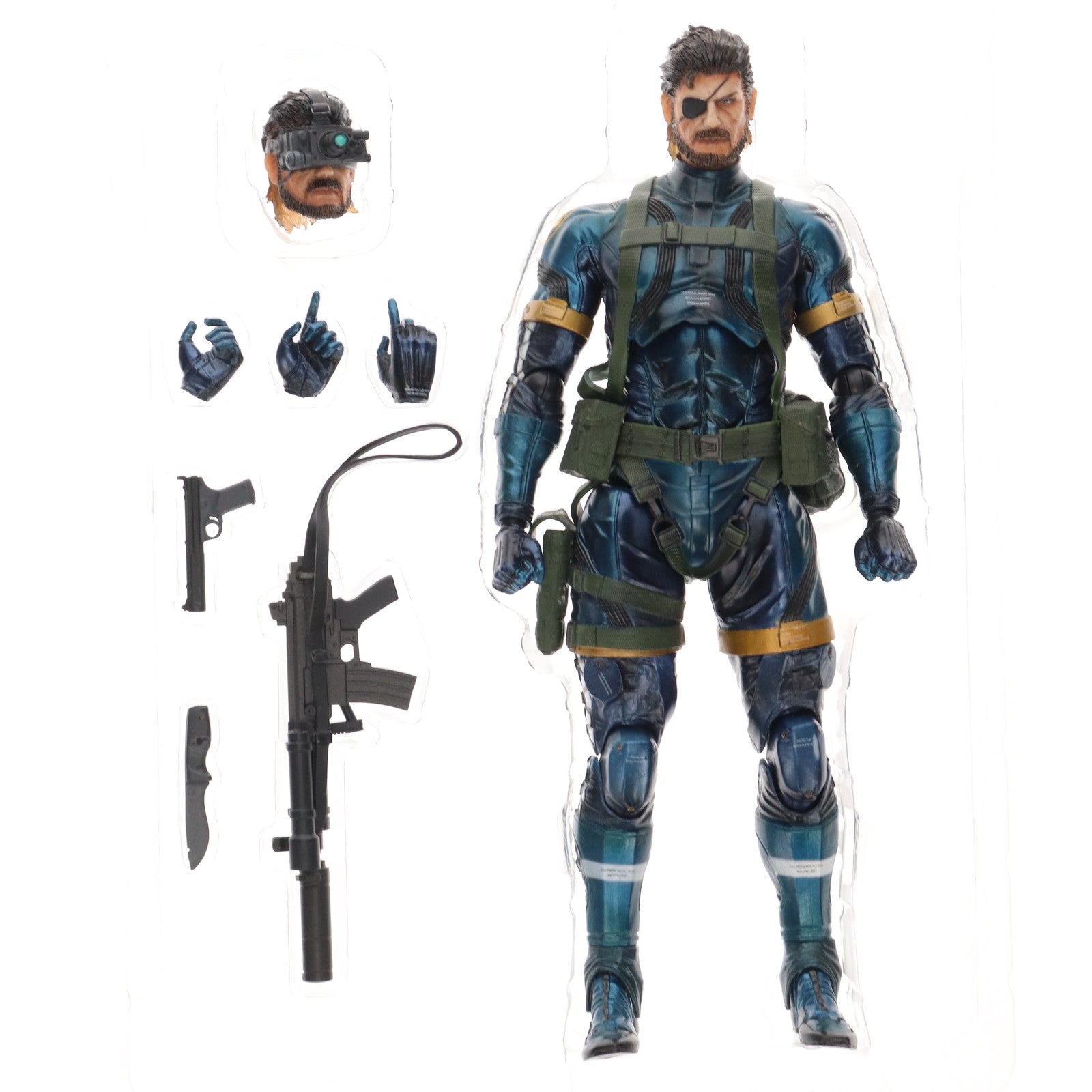 【中古即納】[FIG] (フィギュア単品) PLAY ARTS改(プレイアーツ改) スネーク メタリックVer. METAL GEAR SOLID V GROUND ZEROES(メタルギアソリッド5 グラウンド・ゼロズ) 完成品 可動フィギュア コナミスタイル限定版 スクウェア・エニックス(20140320)