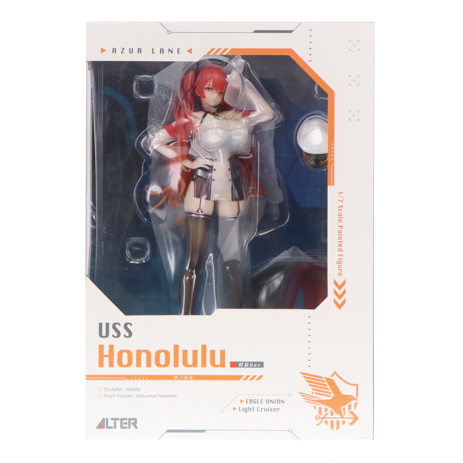 【中古即納】[FIG] ホノルル 軽装ver. アズールレーン 1/7 完成品 フィギュア アルター(20230511)