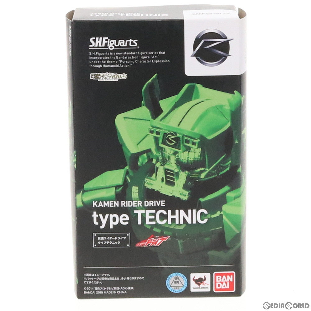 【中古即納】[FIG] 魂ウェブ商店限定 S.H.Figuarts(フィギュアーツ) 仮面ライダードライブ タイプテクニック 完成品 可動フィギュア バンダイ(20150831)