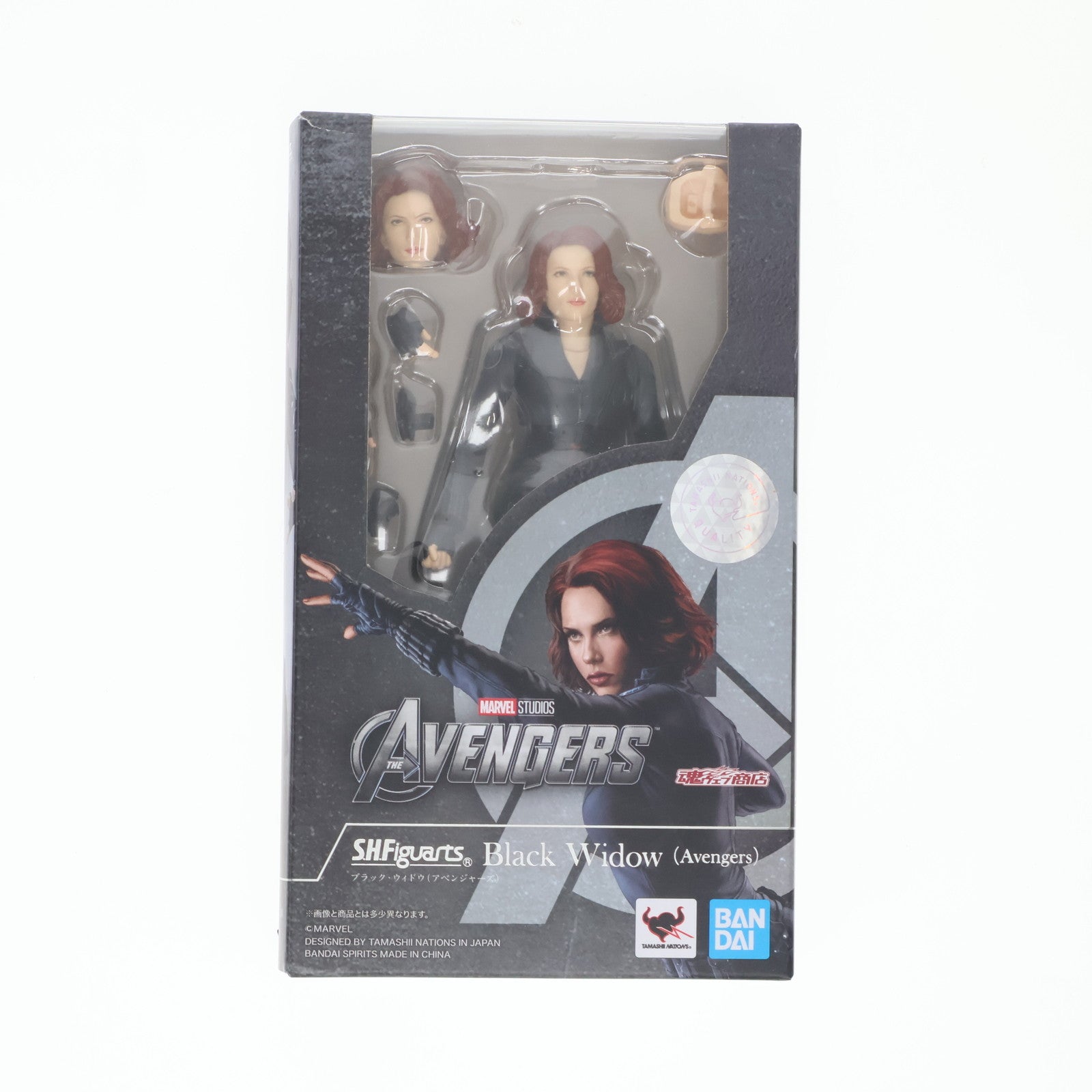 【中古即納】[FIG] 魂ウェブ商店限定 S.H.Figuarts(フィギュアーツ) ブラック・ウィドウ アベンジャーズ 完成品 可動フィギュア バンダイスピリッツ(20211031)